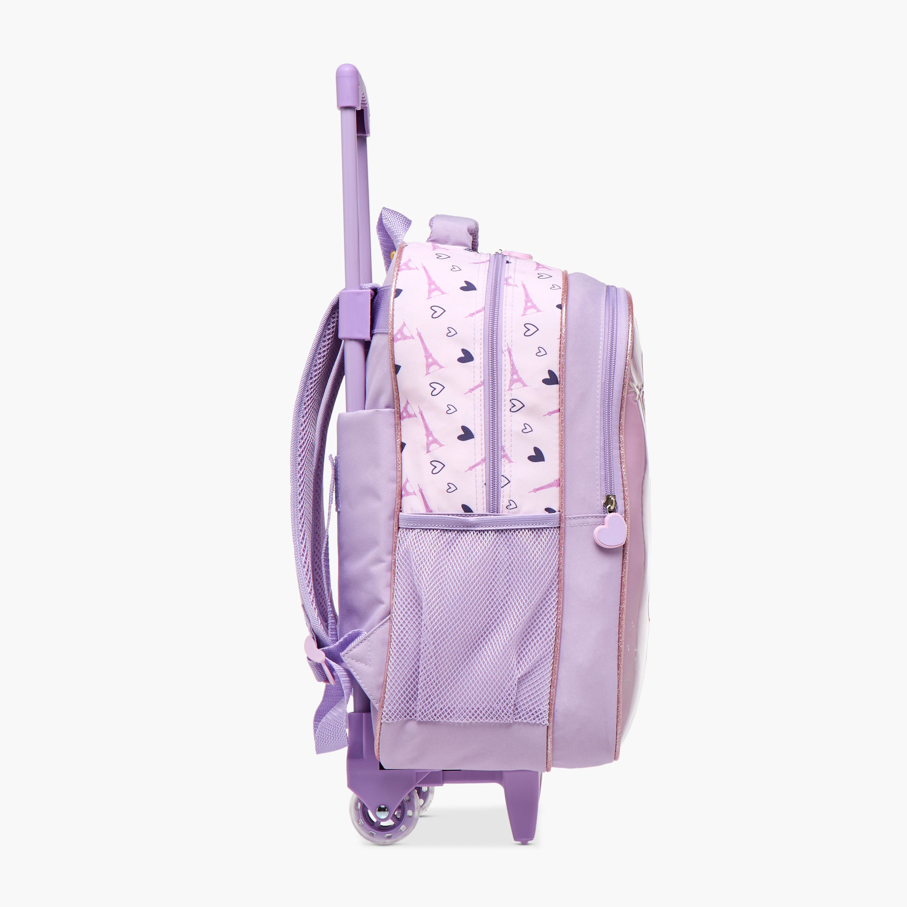 طقم شنطة ظهر ترولي 5 قطع بطبعات من جونيورز - 16 بوصة-school-bagsandbackpacks-trolleybags-image-6
