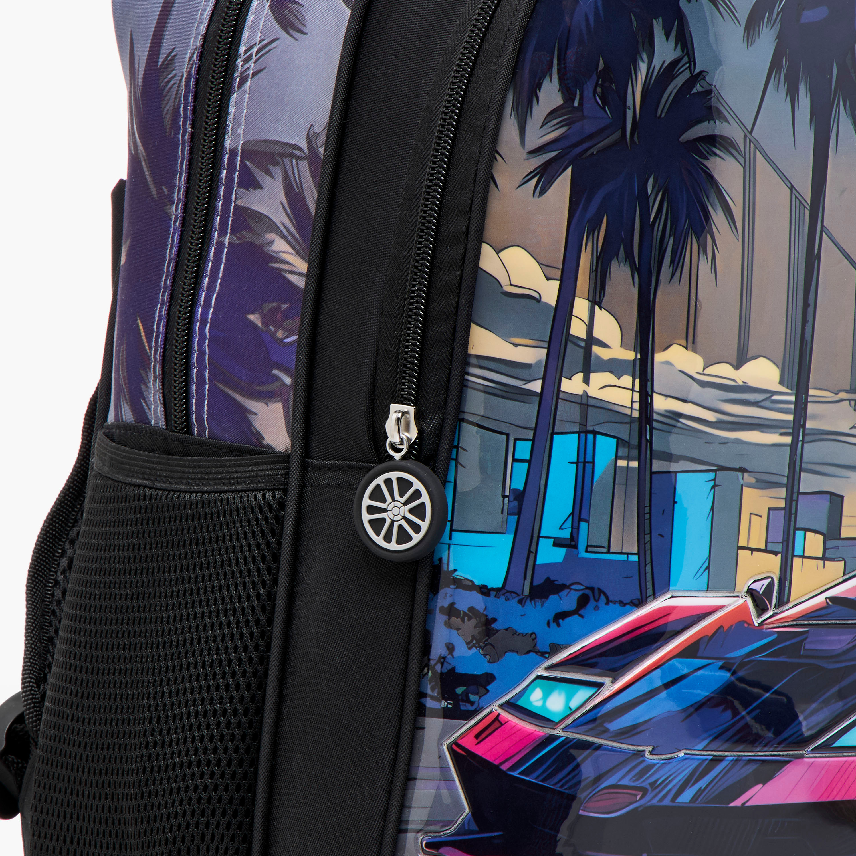 Juniors 5-Piece Graphic Print Trolley Backpack Set - 16 inches-school-bagsandbackpacks-trolleybags-image-8