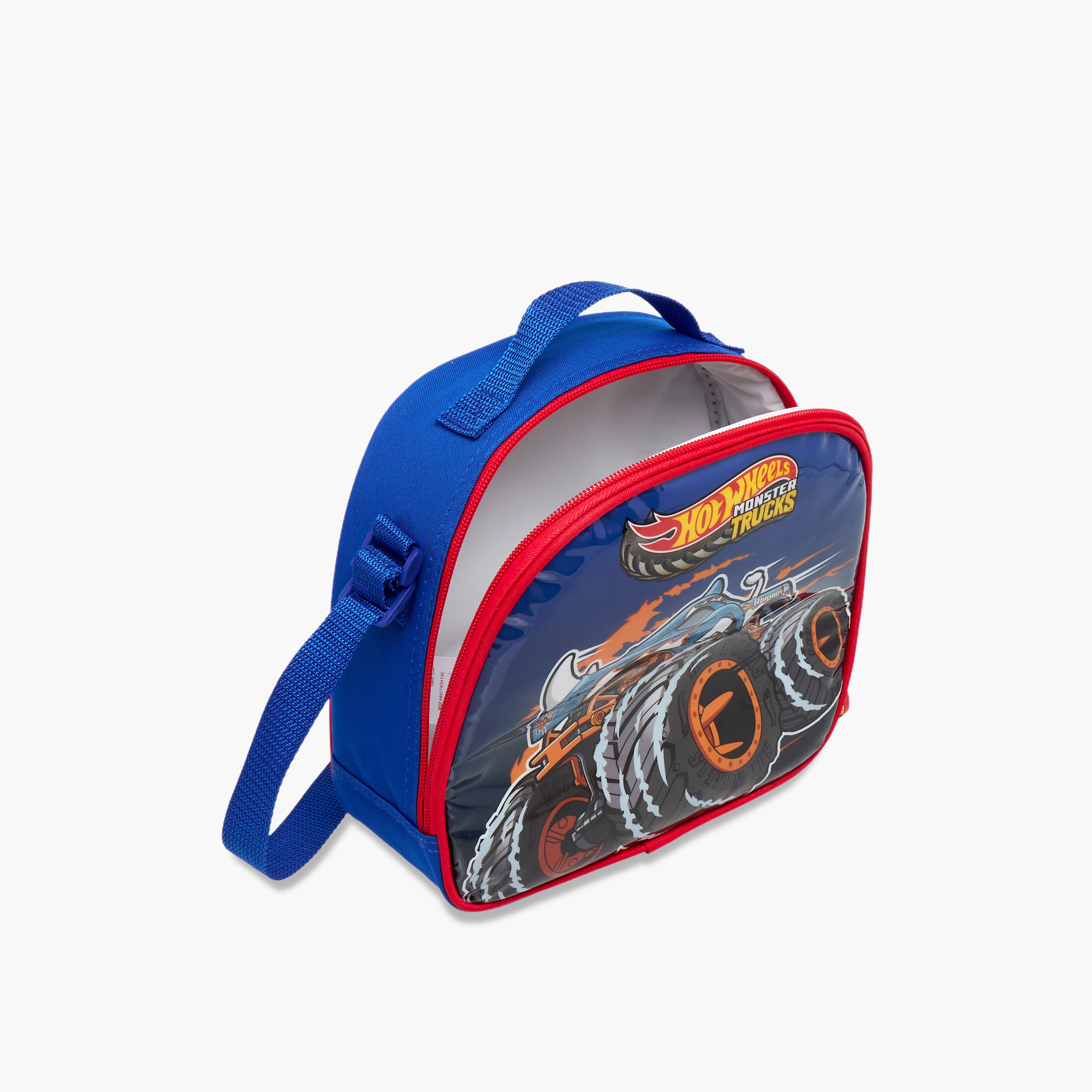 Hot Wheels 5-Piece Monster Truck Print Backpack Set - 16 inches-school-bagsandbackpacks-sets-image-17