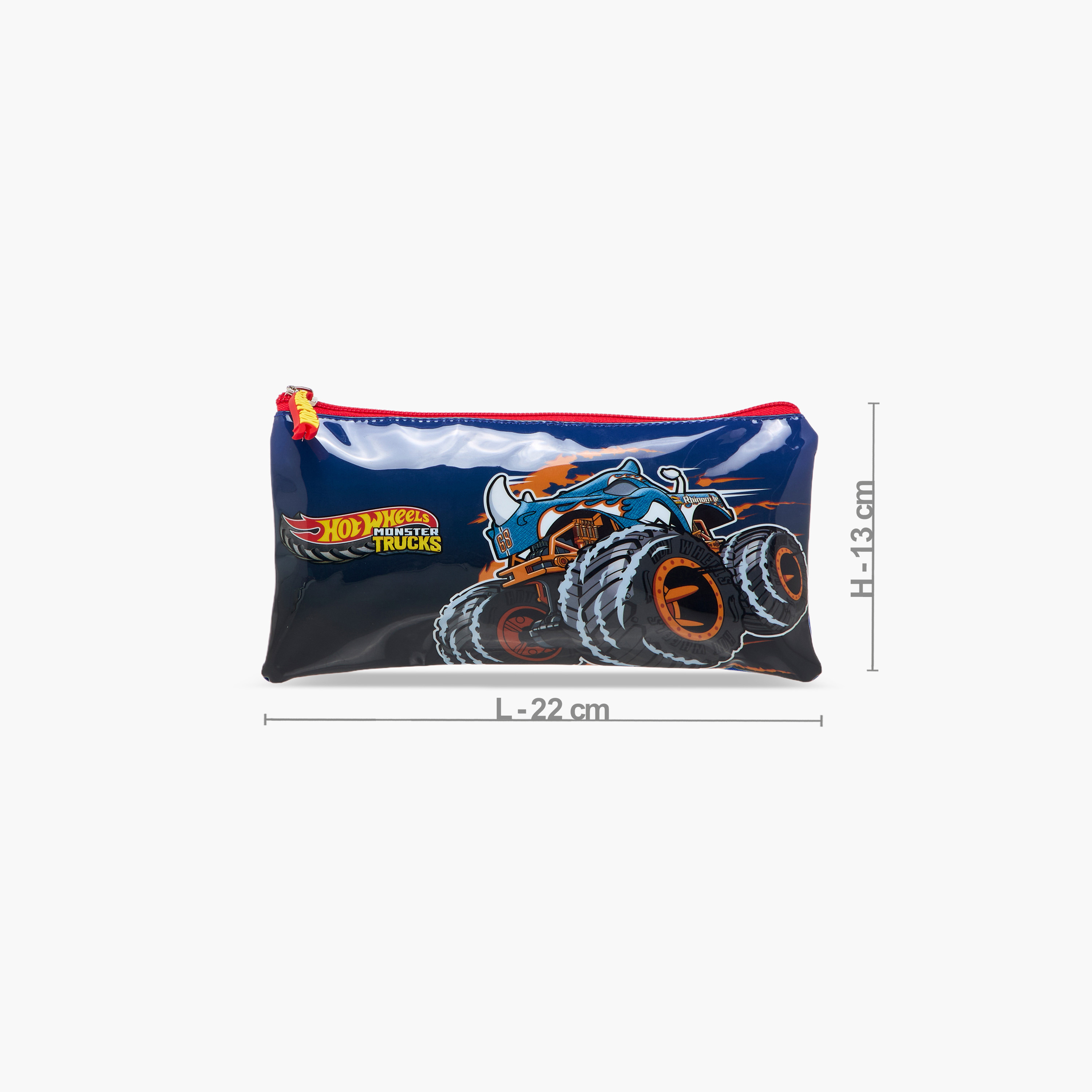 Hot Wheels 5-Piece Monster Truck Print Backpack Set - 16 inches-school-bagsandbackpacks-sets-image-18