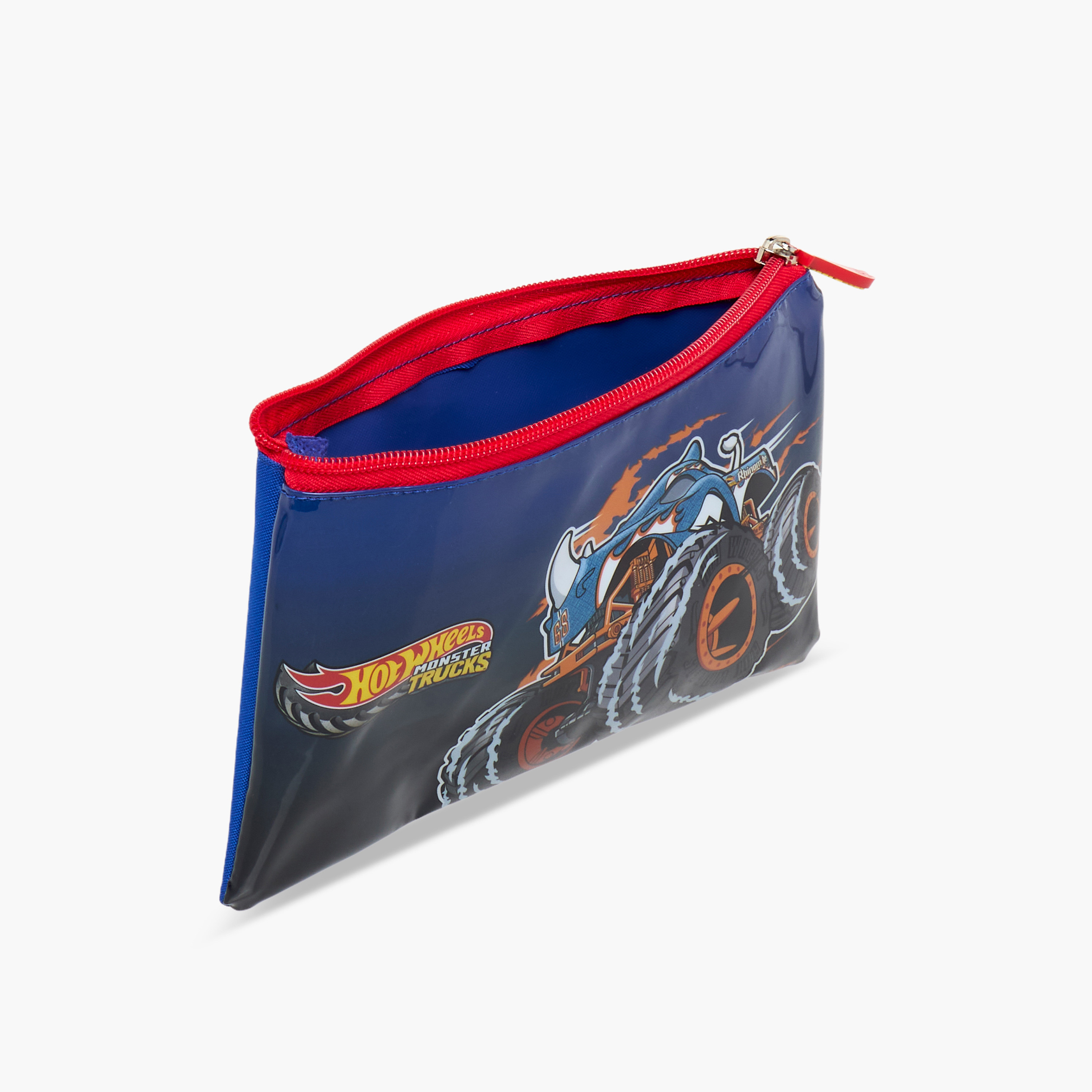 Hot Wheels 5-Piece Monster Truck Print Backpack Set - 16 inches-school-bagsandbackpacks-sets-image-19