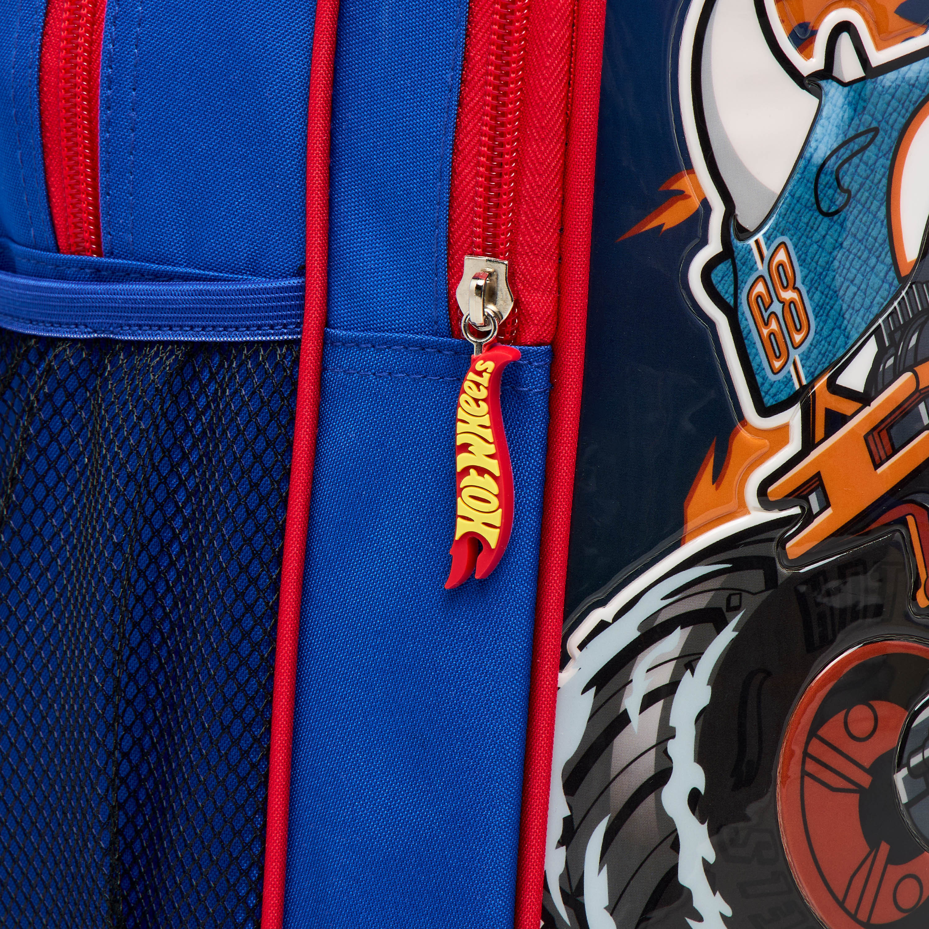 Hot Wheels 5-Piece Monster Truck Print Backpack Set - 16 inches-school-bagsandbackpacks-sets-image-10