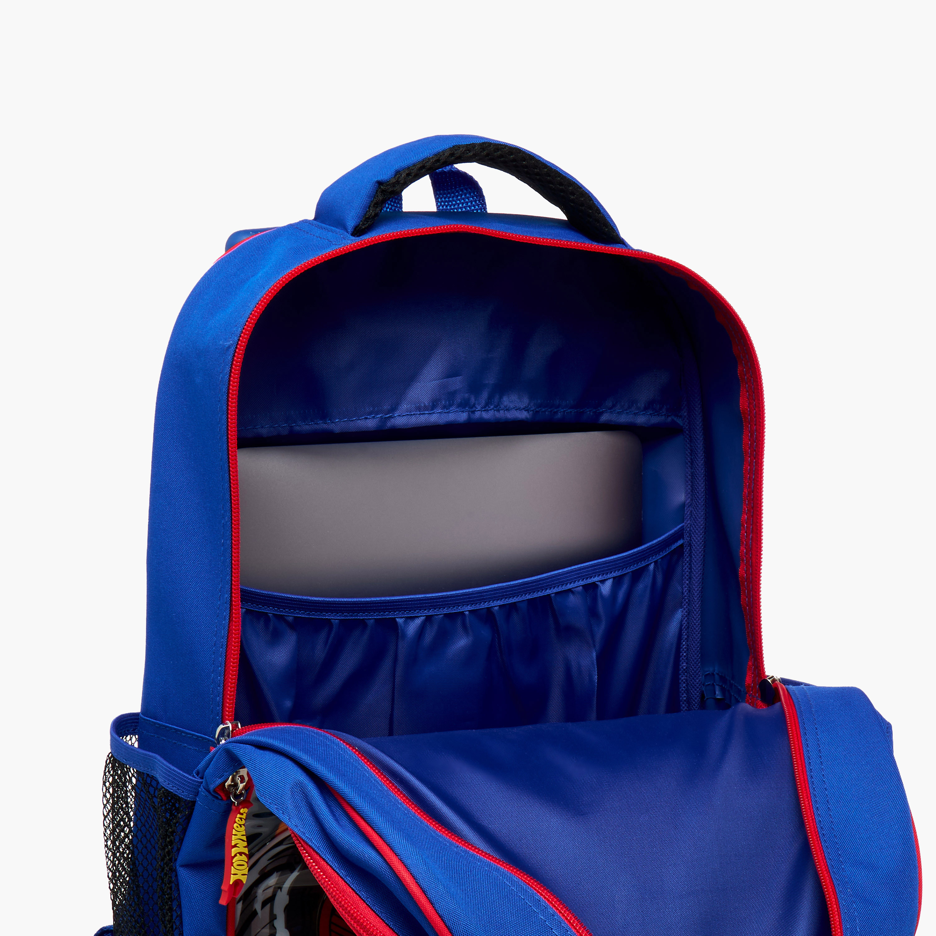 Hot Wheels 5-Piece Monster Truck Print Trolley Backpack Set - 16 inches-school-bagsandbackpacks-trolleybags-image-18