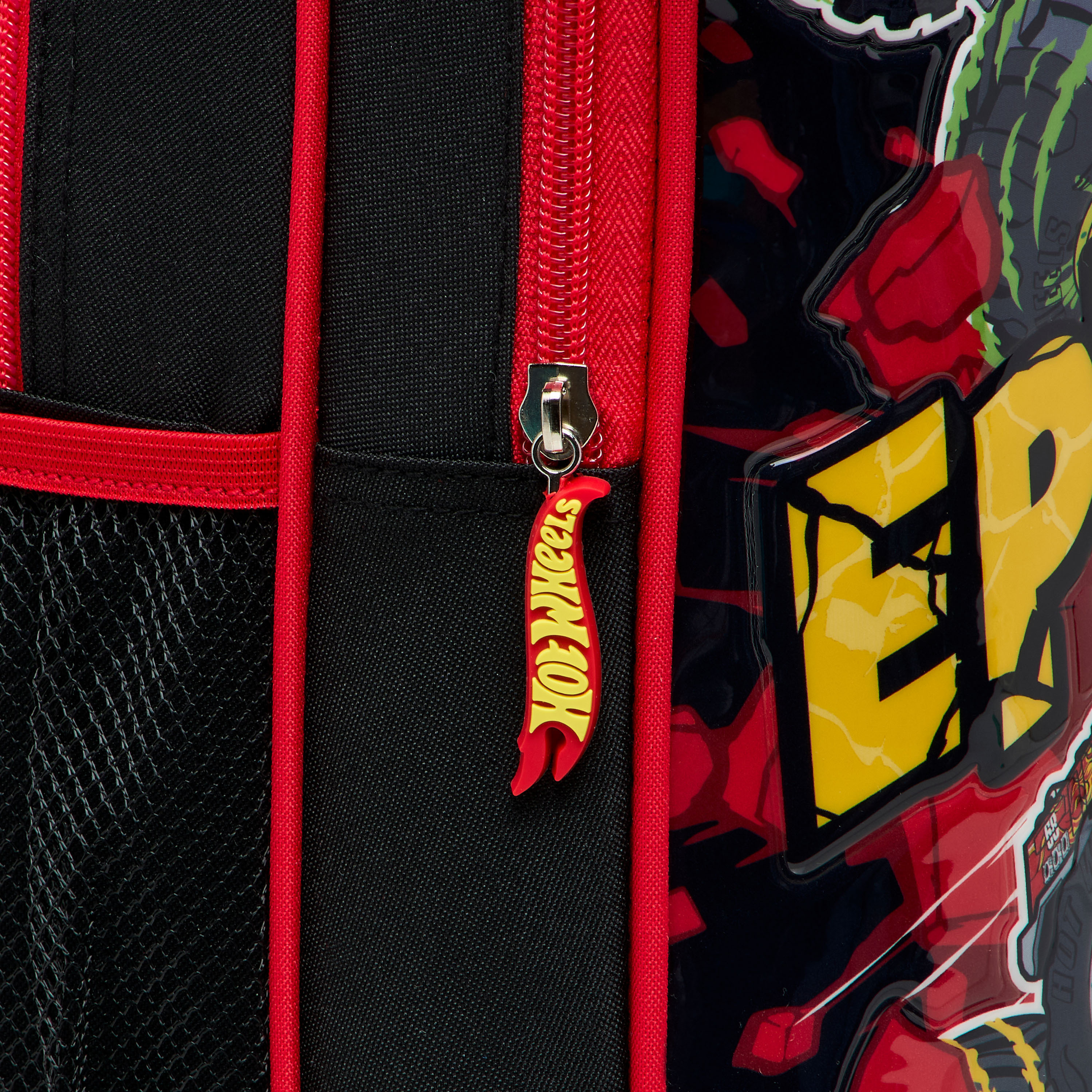 Hot Wheels 5-Piece Monster Truck Print Backpack Set - 16 inches-school-bagsandbackpacks-sets-image-12