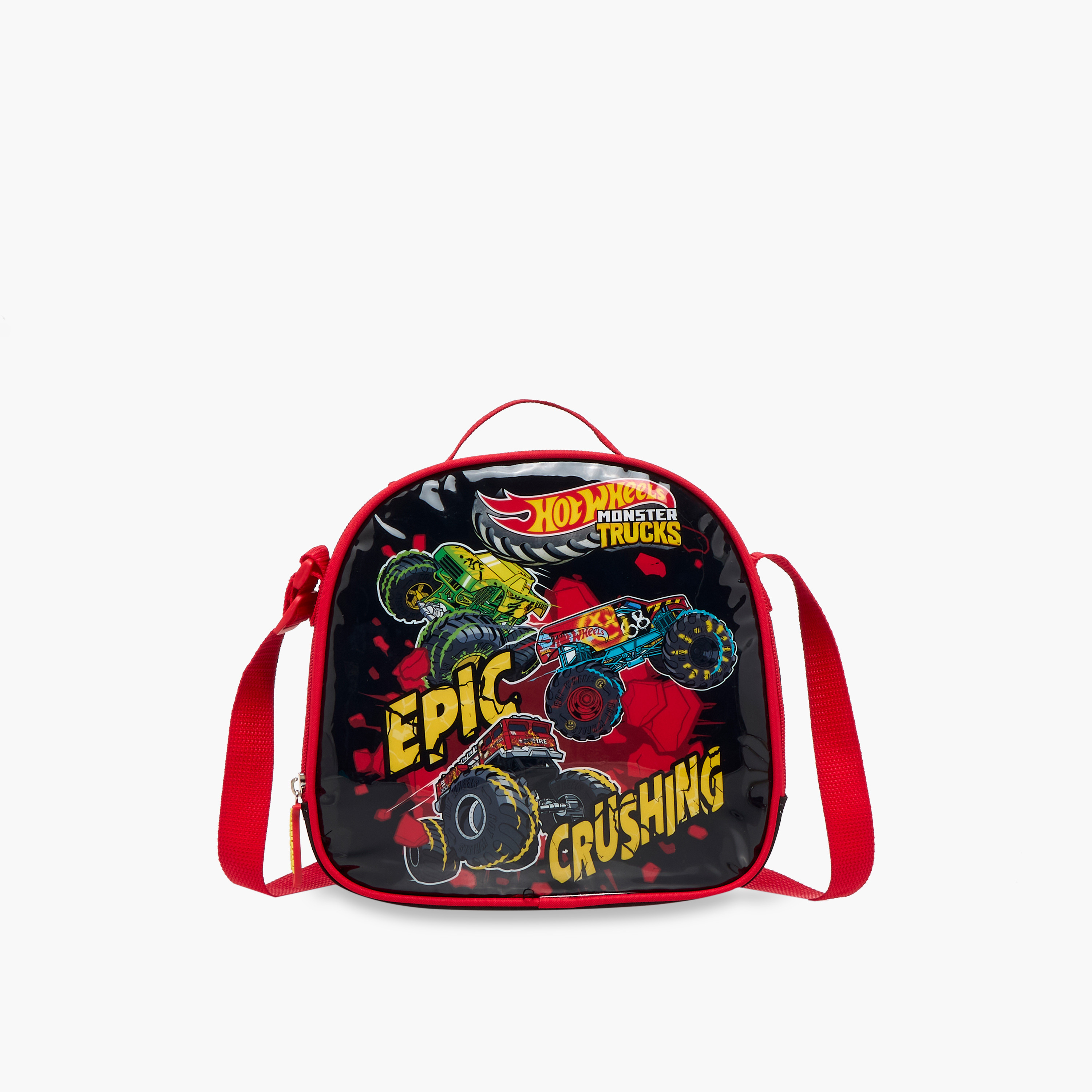 Hot Wheels 5-Piece Monster Truck Print Backpack Set - 16 inches-school-bagsandbackpacks-sets-image-15