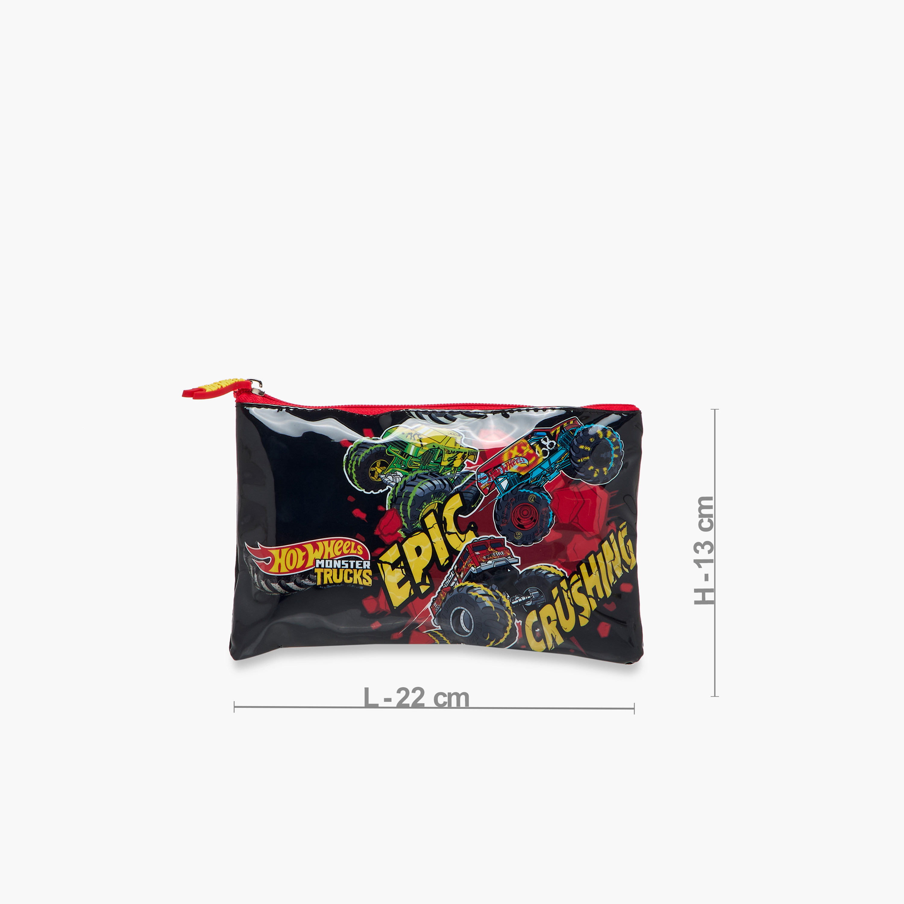 Hot Wheels 5-Piece Monster Truck Print Backpack Set - 16 inches-school-bagsandbackpacks-sets-image-18