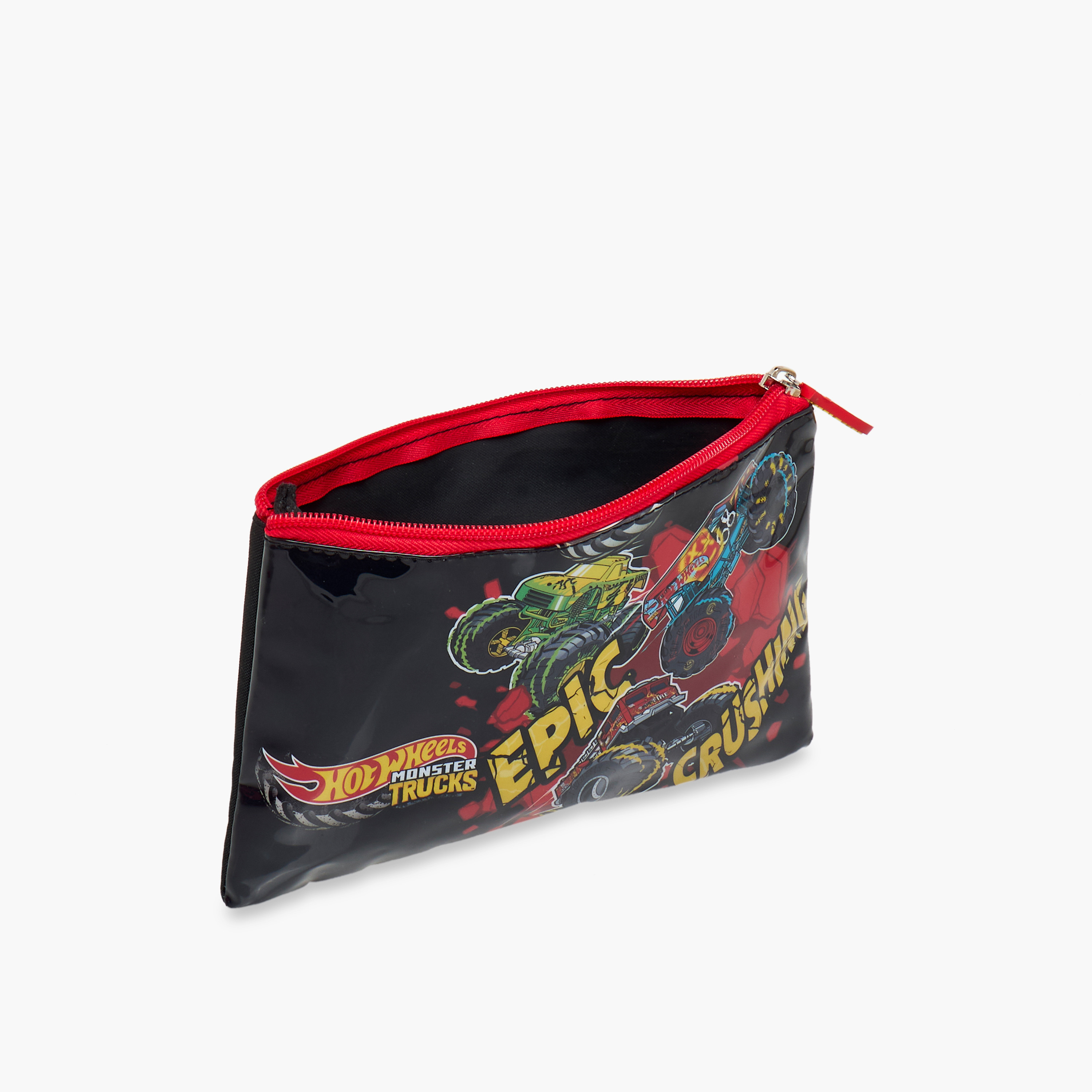 Hot Wheels 5-Piece Monster Truck Print Backpack Set - 16 inches-school-bagsandbackpacks-sets-image-19