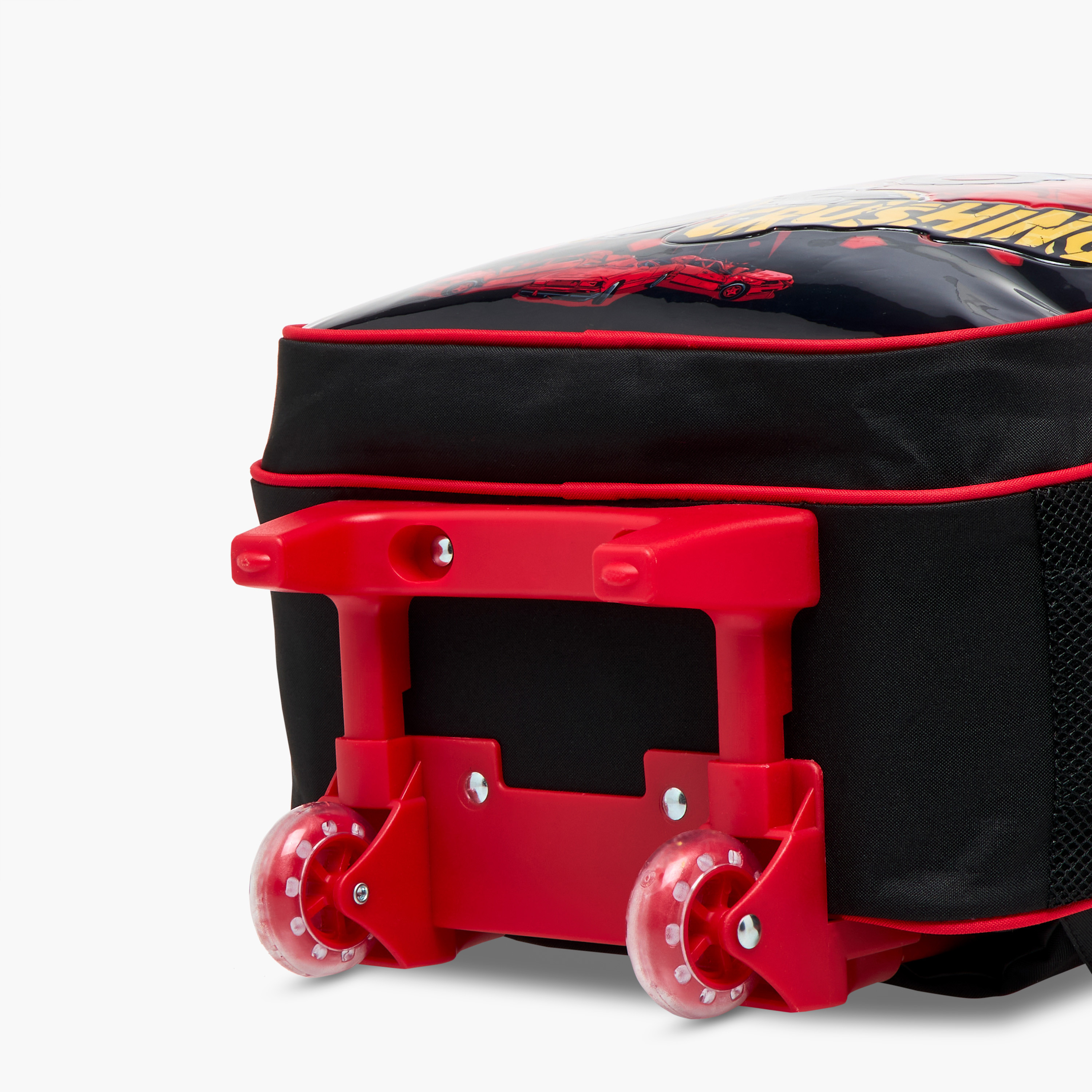 Hot Wheels 5-Piece Monster Truck Print Trolley Backpack Set - 16 inches-school-bagsandbackpacks-trolleybags-image-15