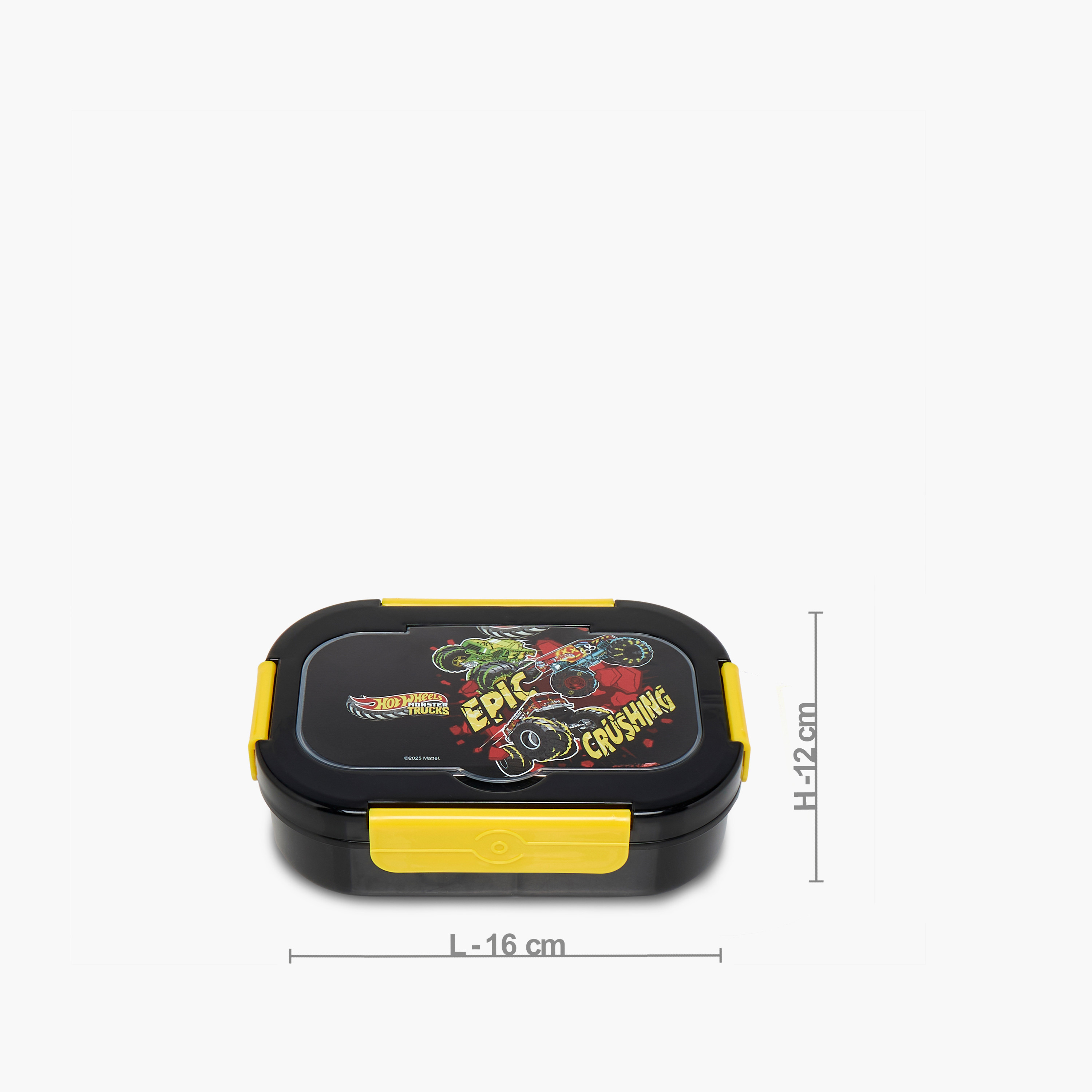 Hot Wheels 5-Piece Monster Truck Print Trolley Backpack Set - 16 inches-school-bagsandbackpacks-trolleybags-image-24
