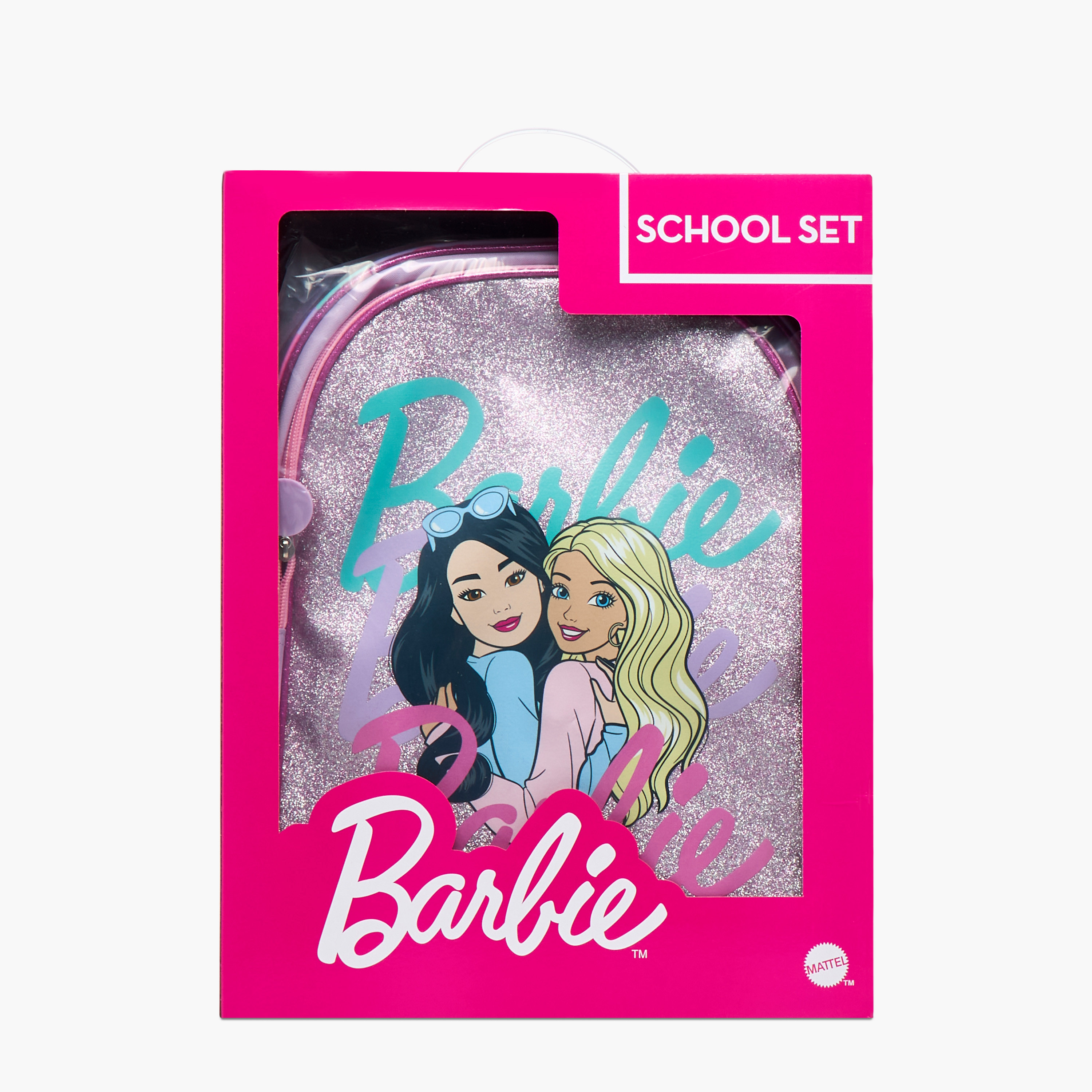 Barbie 5-Piece Printed Backpack Set - 16 inches-school-bagsandbackpacks-sets-image-26