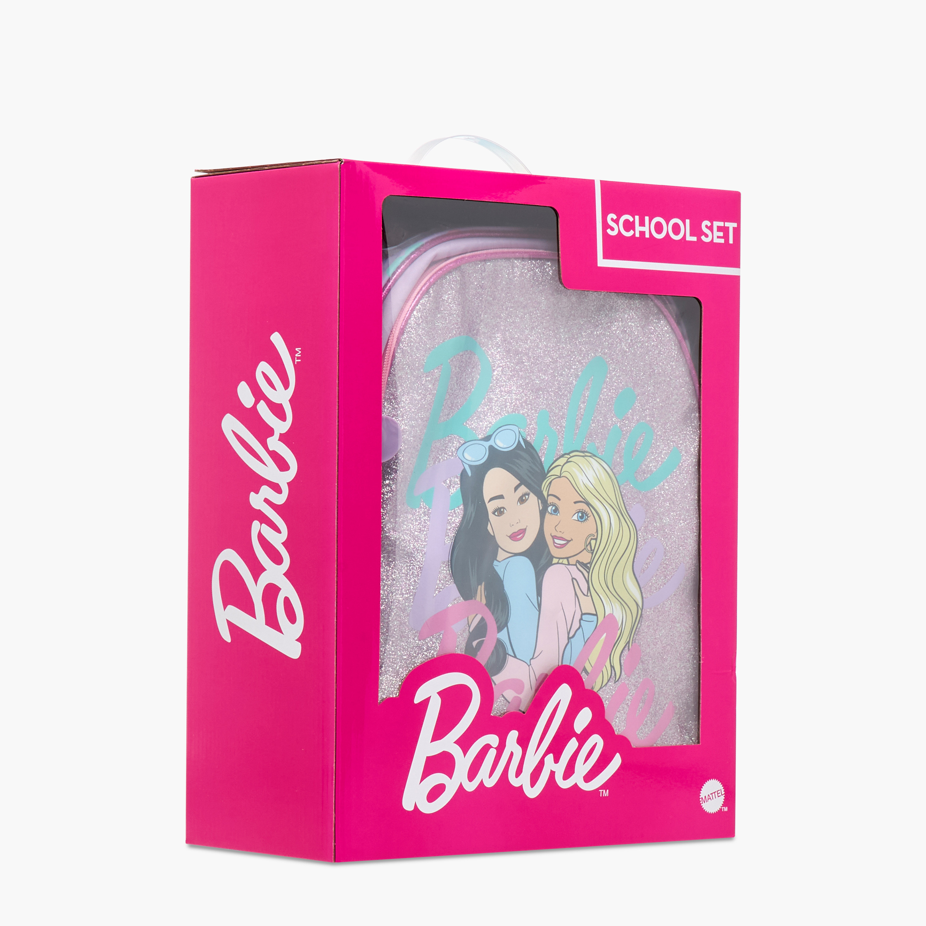 Barbie 5-Piece Printed Backpack Set - 16 inches-school-bagsandbackpacks-sets-image-27