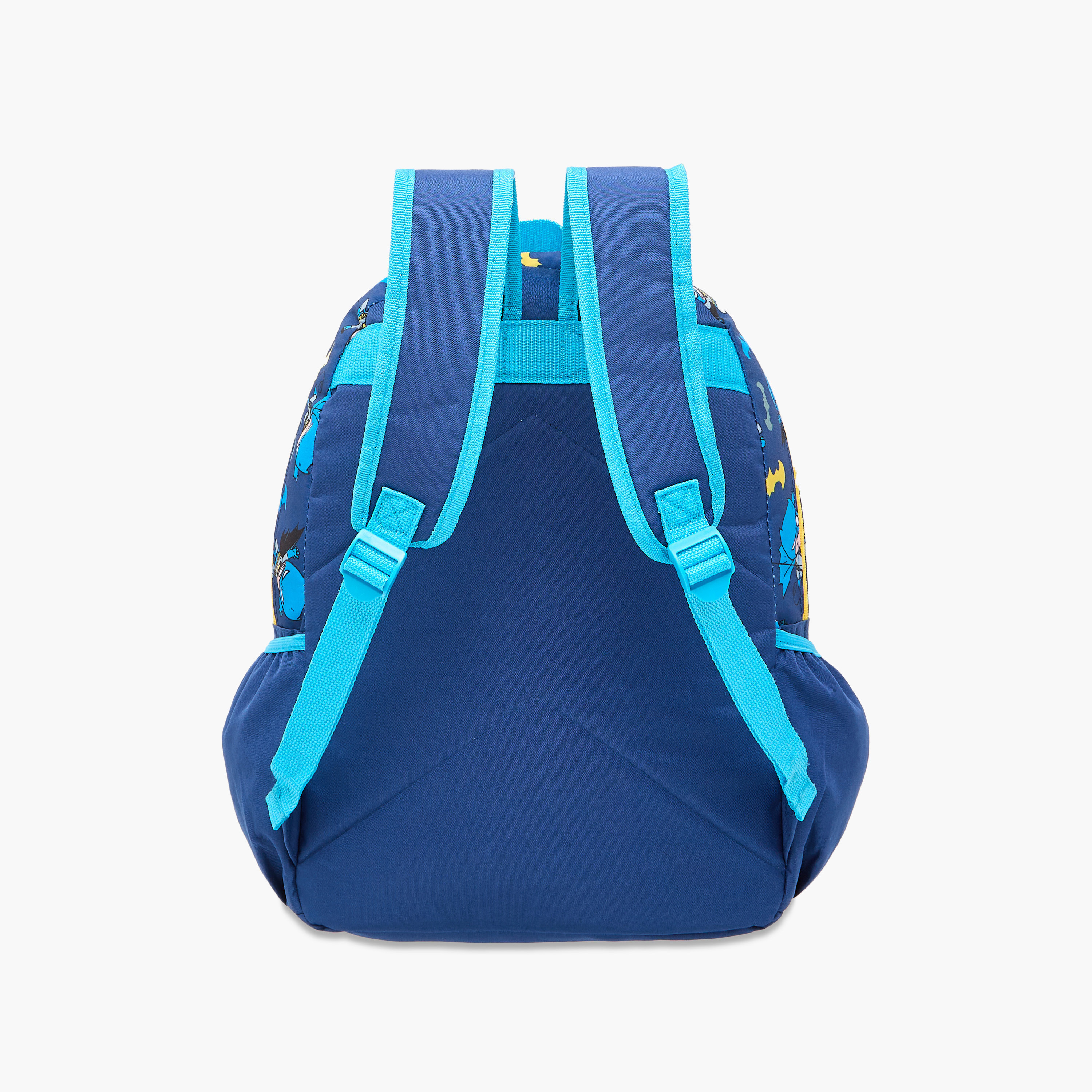 شنطة ظهر بطبعات باتمان مع حمّالات كتف قابلة للتعديل وسحّاب إغلاق - 16 بوصة-school-bagsandbackpacks-backpacks-image-5