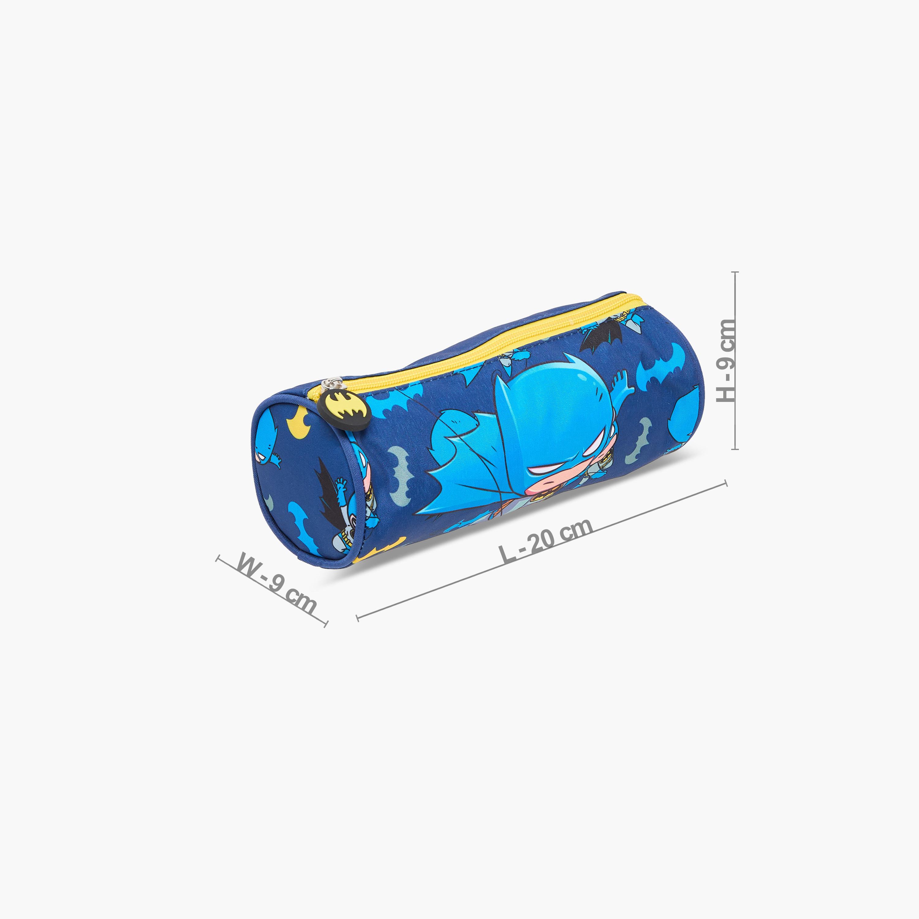 مقلمة بطبعات باتمان مع سحّاب إغلاق-school-stationery-pencilcases-image-2