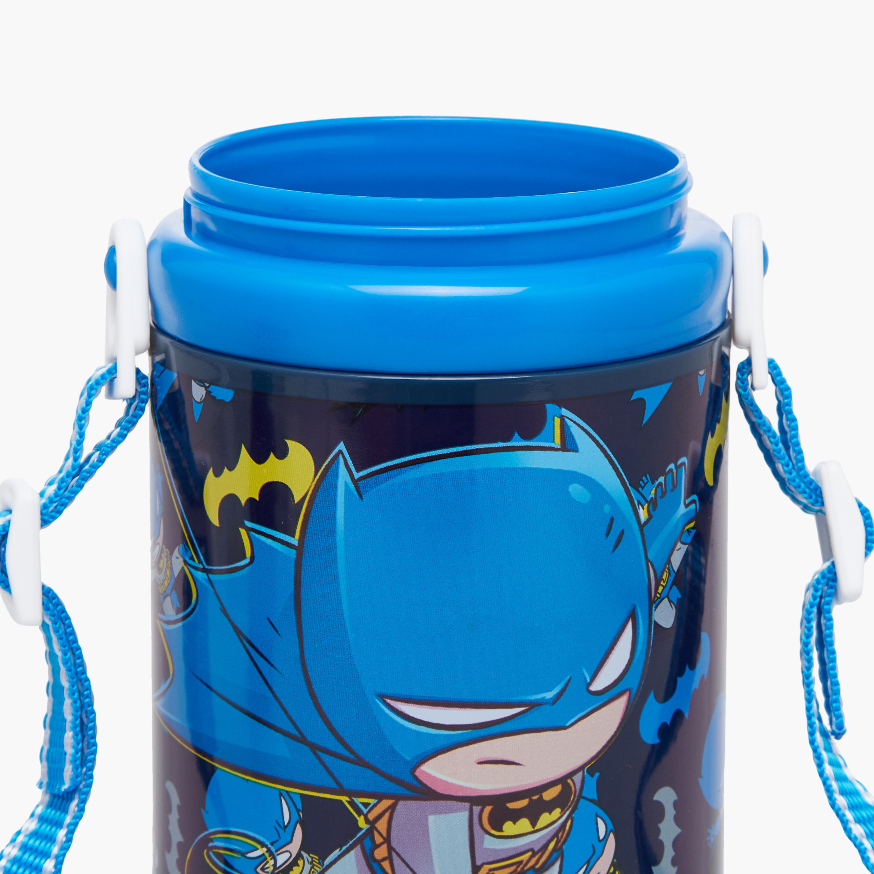 Batman Plastic Water Bottle with Flap – 500 ml-school-waterbottles-image-5