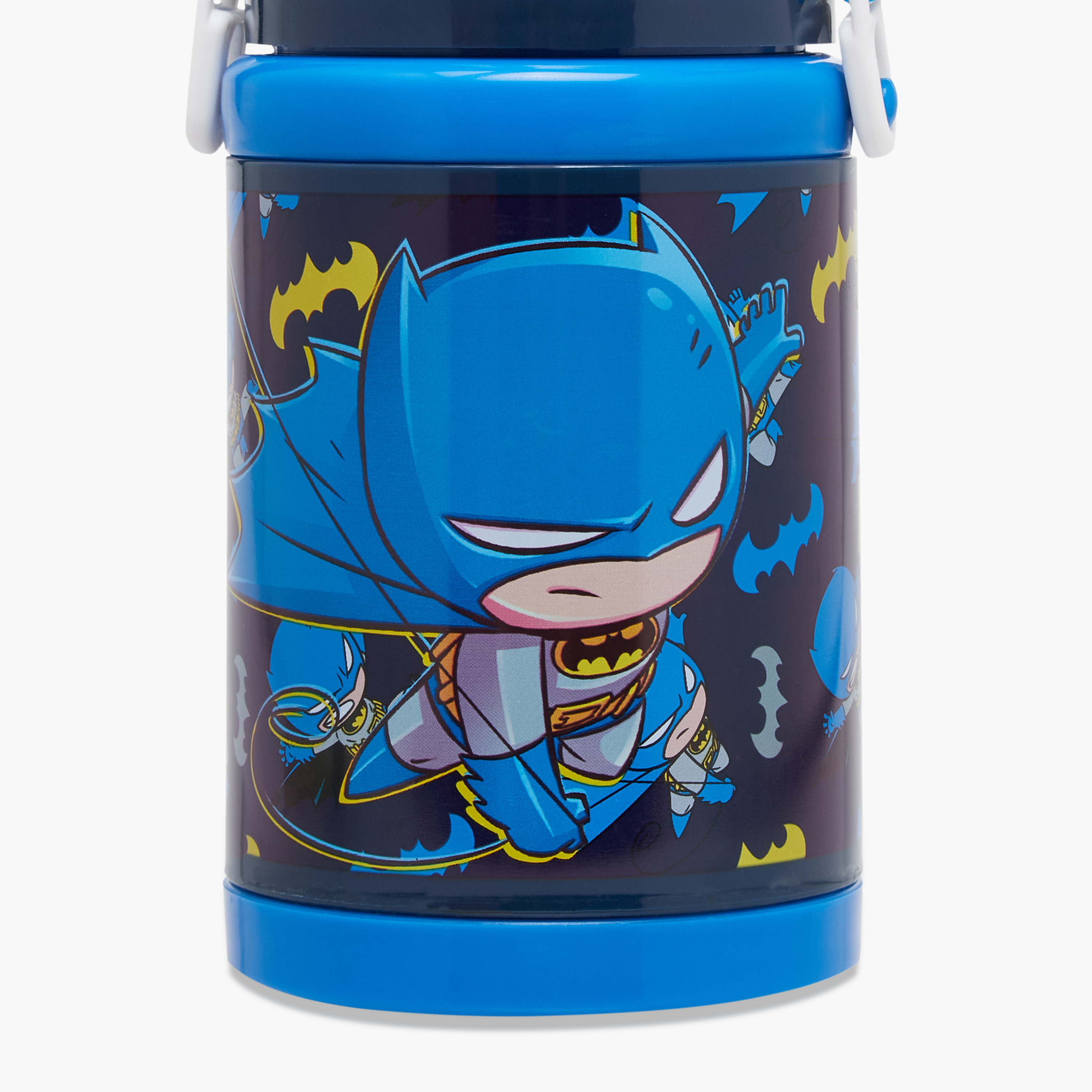 Batman Plastic Water Bottle with Flap – 500 ml-school-waterbottles-image-6