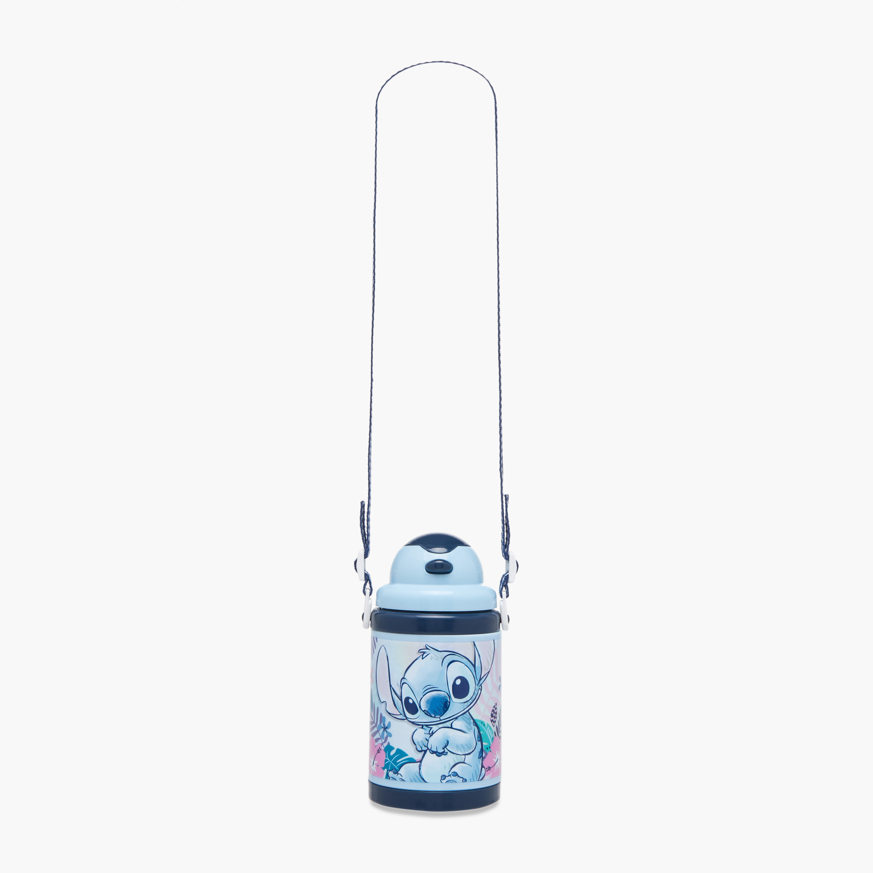 Disney Stitch Plastic Water Bottle with Twist Lock – 500 ml-school-waterbottles-image-3