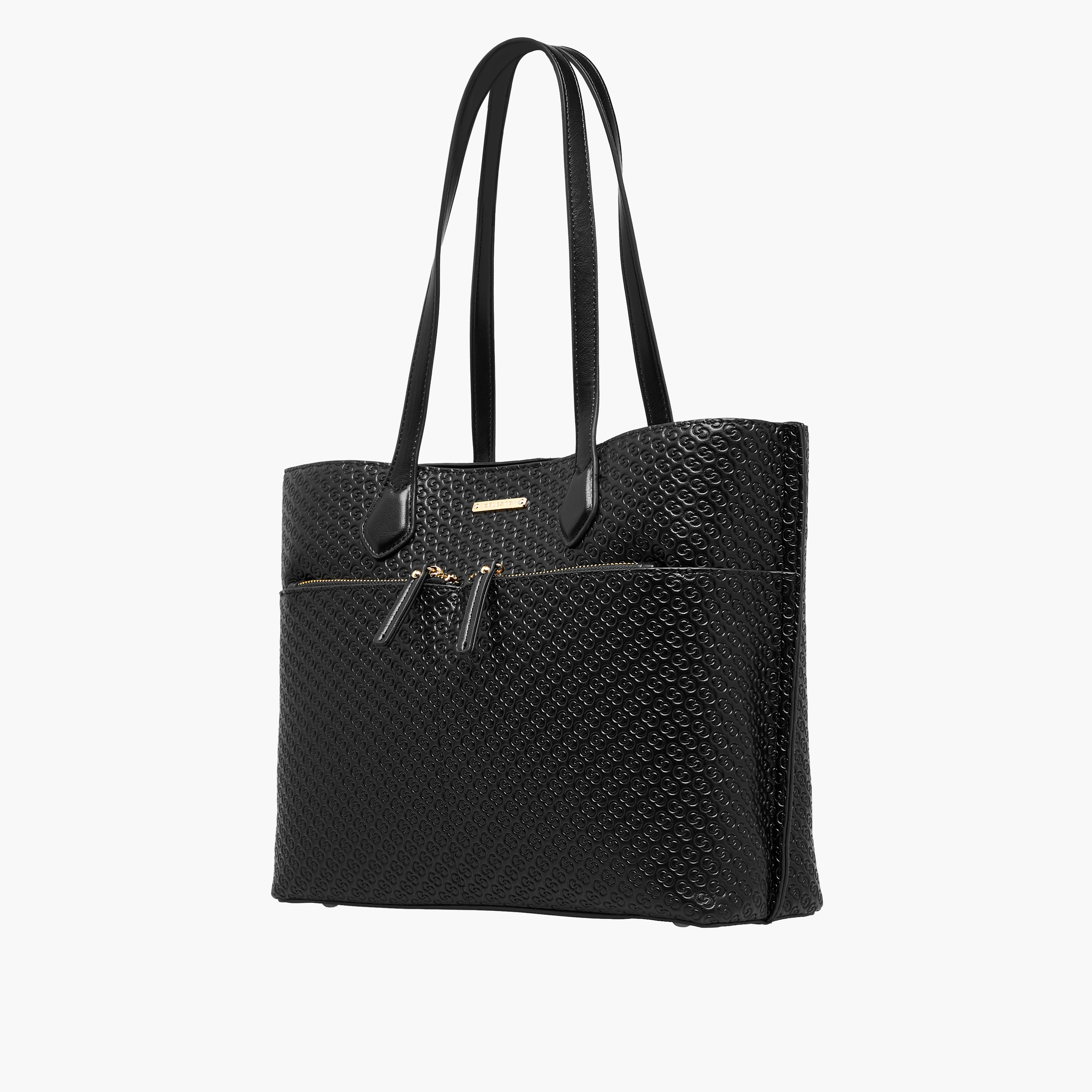 شنطة توتي بسحاب إغلاق ونقوش مونوجرام من سيليست-women-bagsandwallets-handbags-image-3