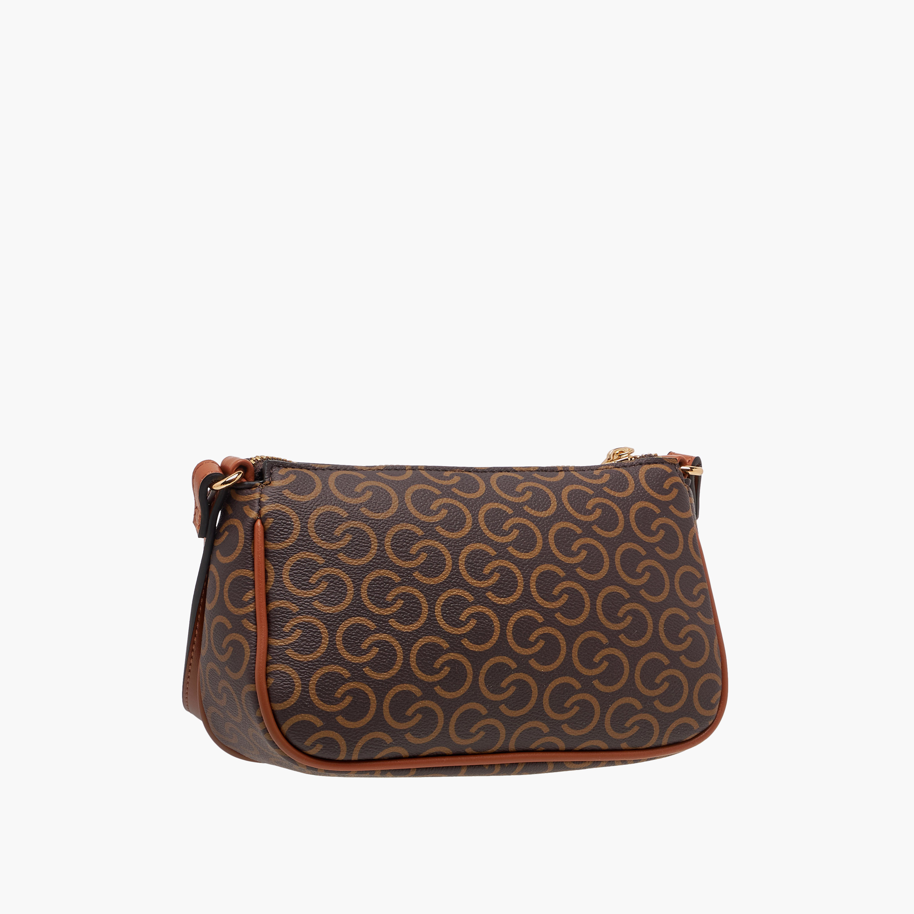 Celeste Monogram Print Crossbody Bag with Adjustable Strap and Zip Closure-women-bagsandwallets-handbags-image-4