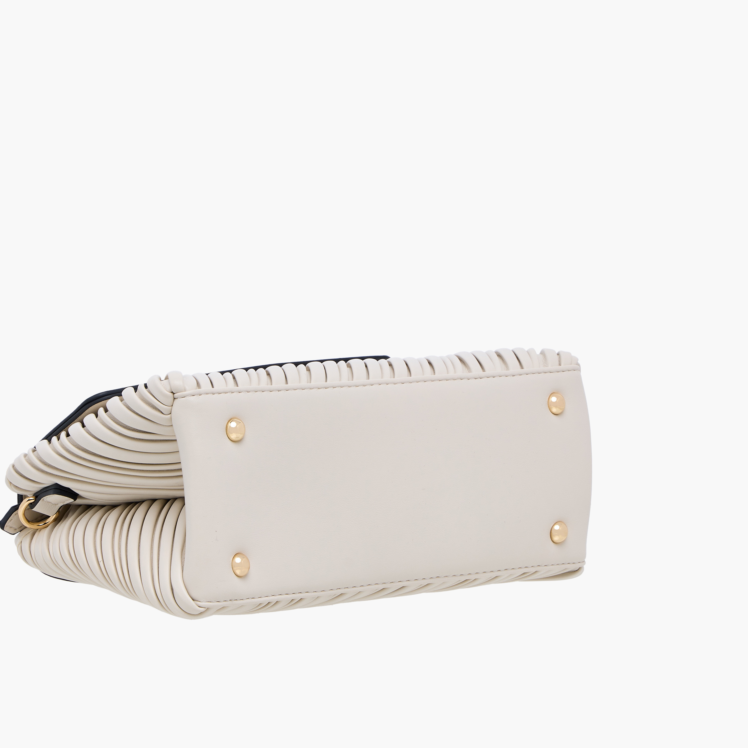 Celeste Pleated Satchel Bag with Grab Handle and Button Closure-women-bagsandwallets-handbags-image-8