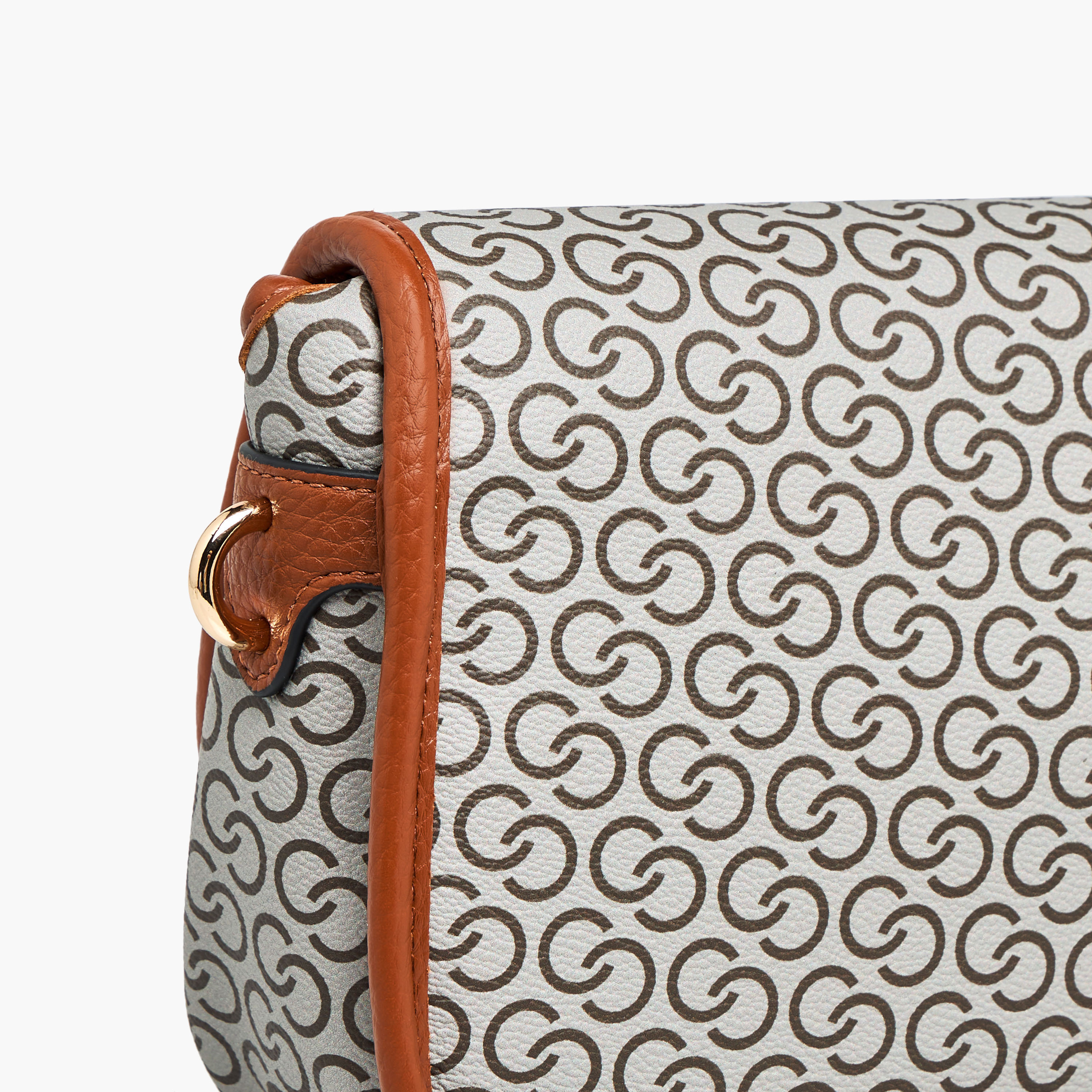 Celeste Monogram Print Shoulder Bag with Chain Strap-women-bagsandwallets-handbags-image-6