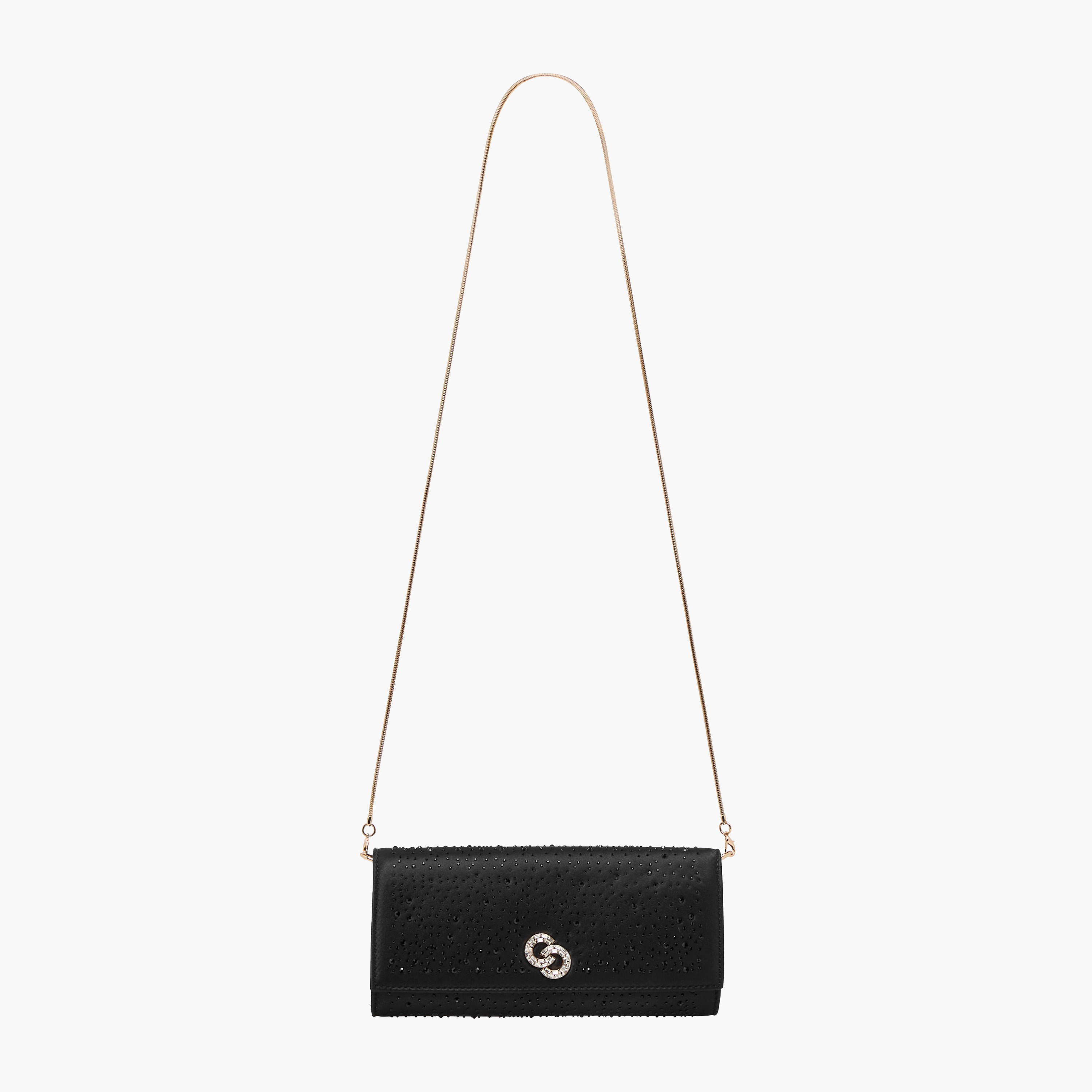 شنطة كروس بودي مزينة بحزام سلسلة وزر إغلاق من سيليست-women-bagsandwallets-handbags-image-3