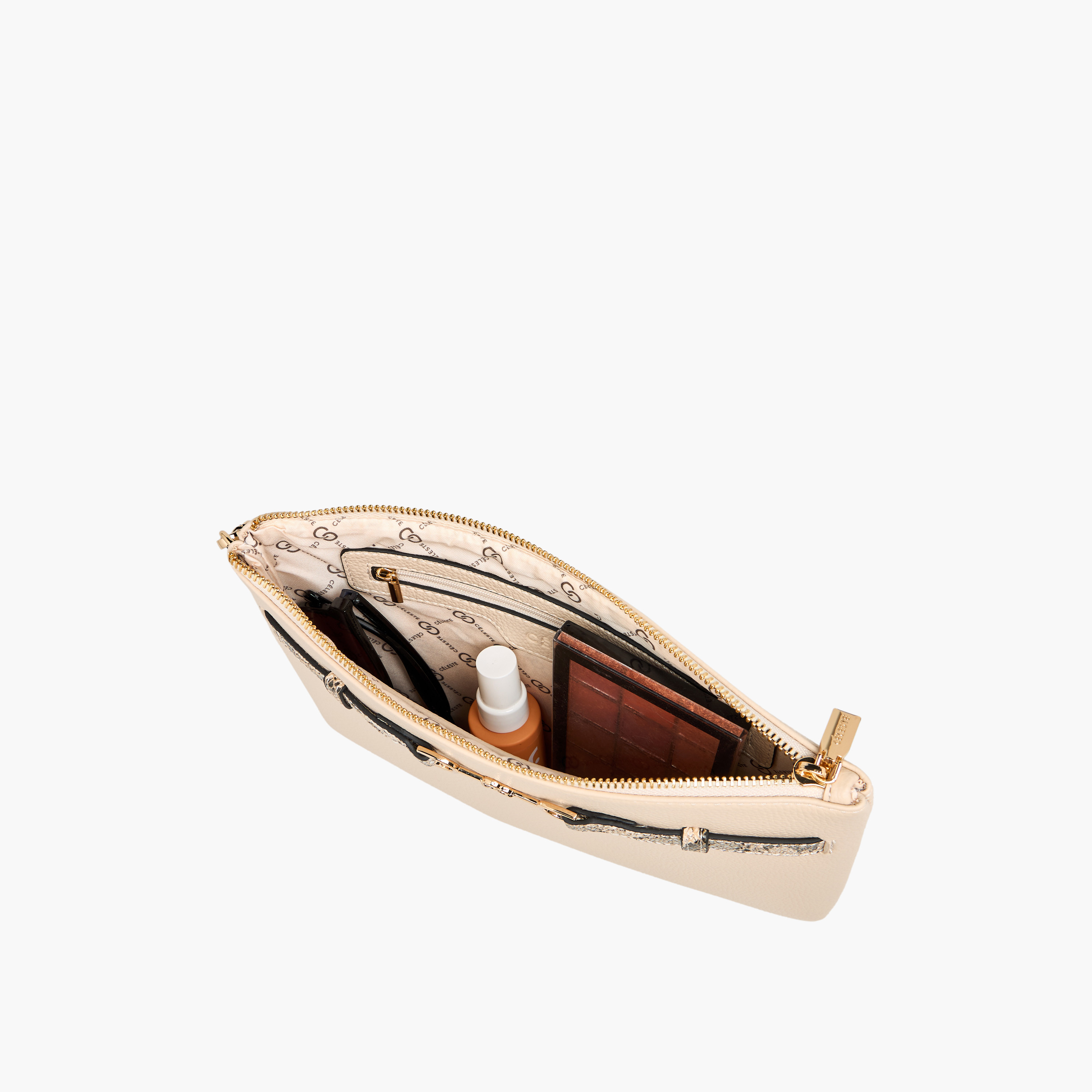 Celeste Textured Clutch with Zip Closure-women-bagsandwallets-handbags-image-7