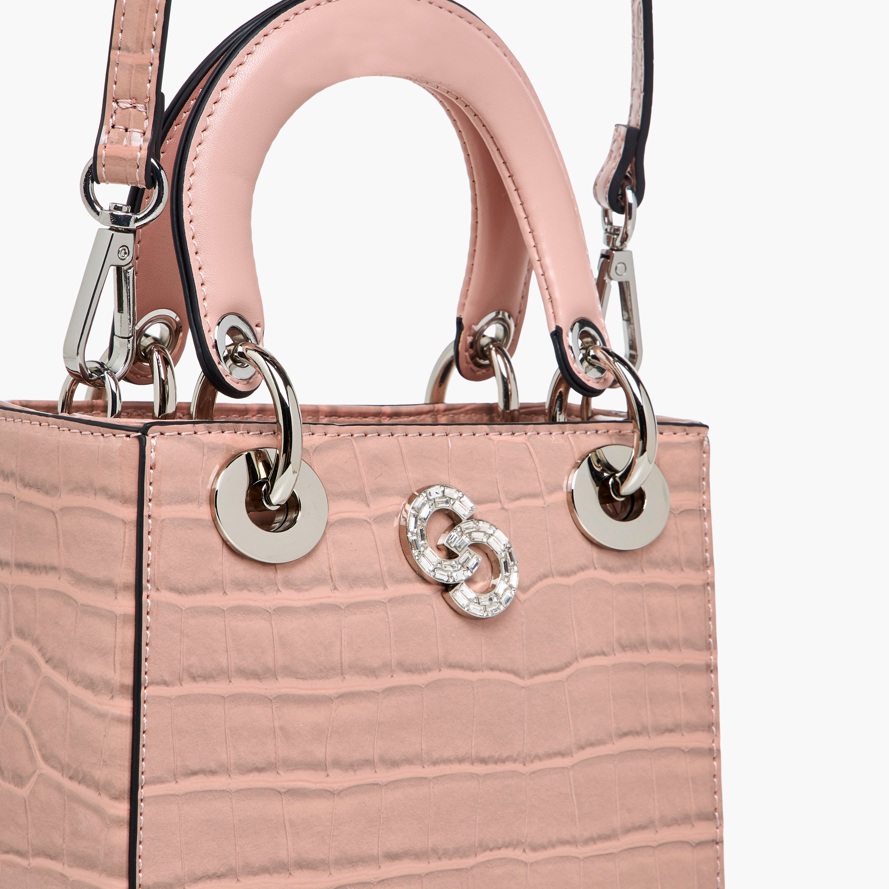 Celeste Textured Tote Bag with Detachable Strap and Button Closure-women-bagsandwallets-handbags-image-6