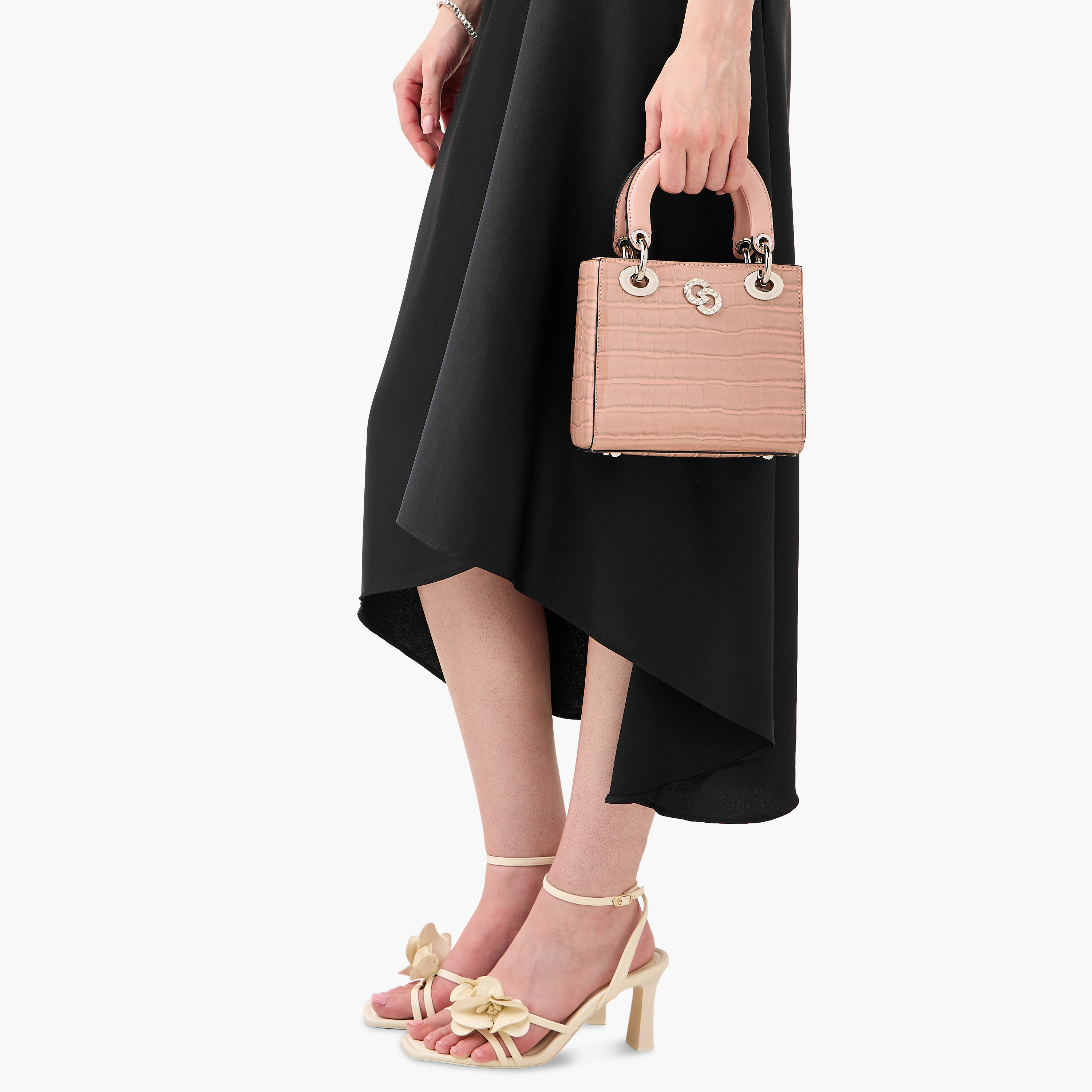 Celeste Textured Tote Bag with Detachable Strap and Button Closure-women-bagsandwallets-handbags-image-9