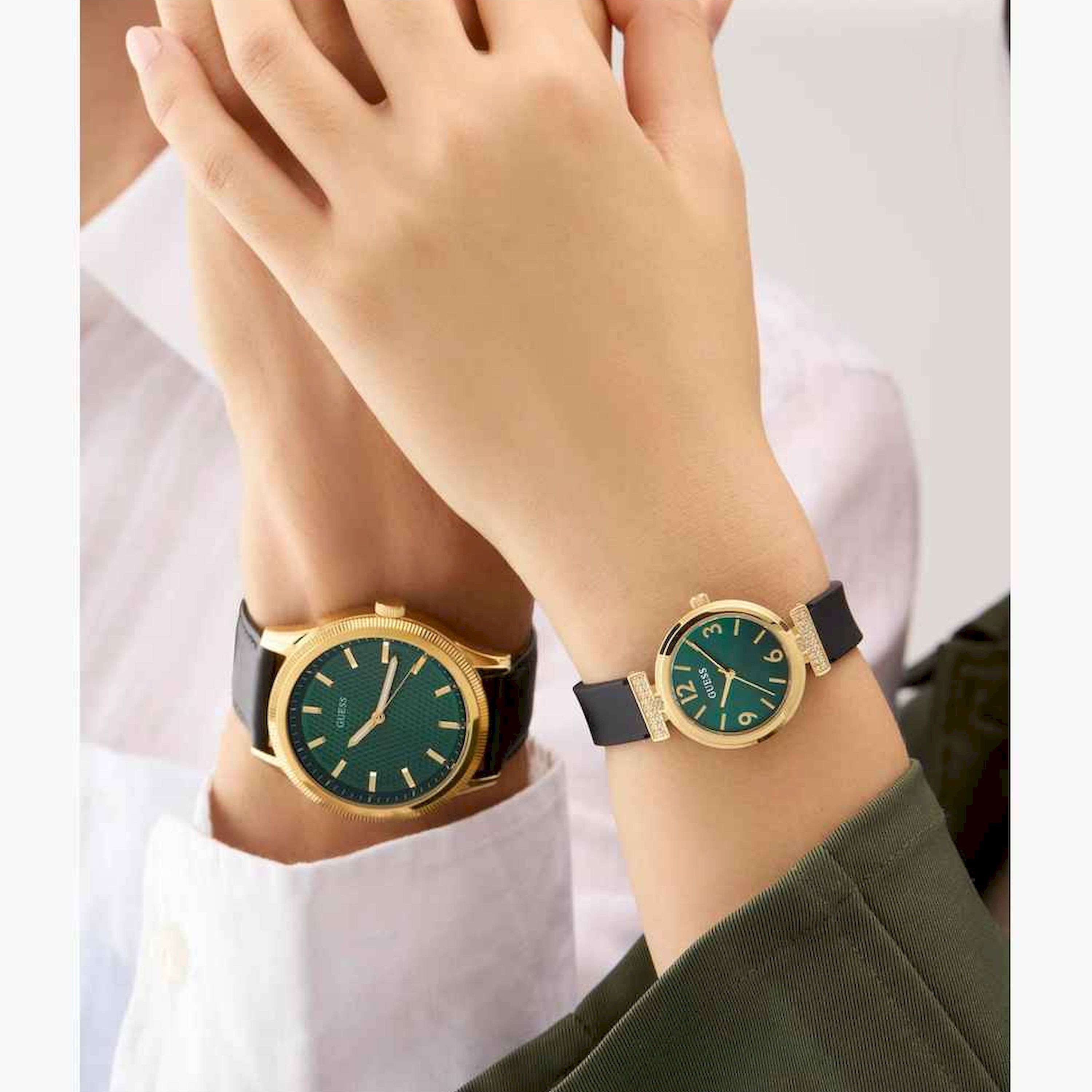 غيس- ساعة تناظرية للرجال سوار ستانلس ستيل 44مم لون أسود | GW0846G1-men-watchesandjewellery-watches-image-5