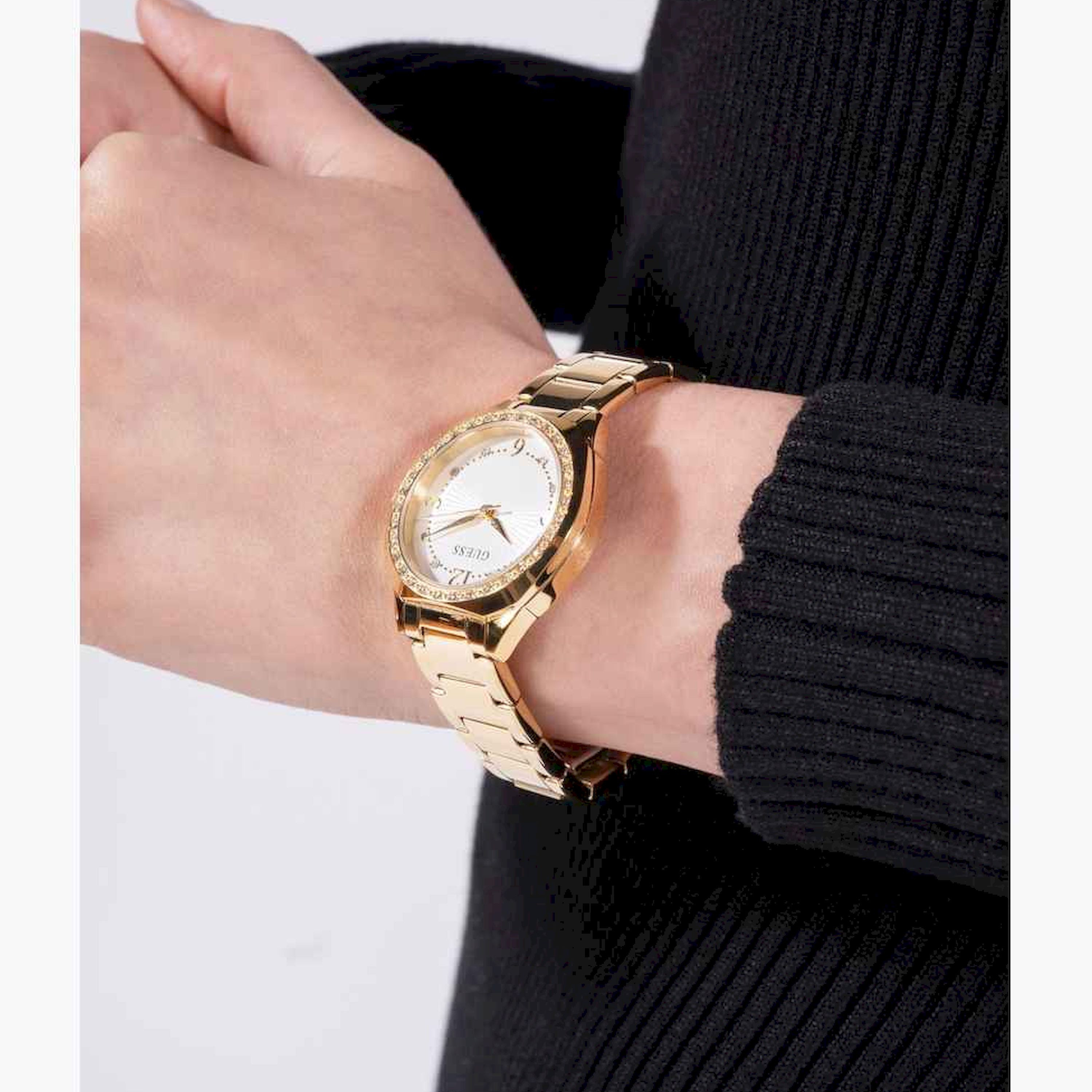 Guess Women's 30MM Gold Analog Stainless Steel Strap Watch | GW0767L2-women-watchesandjewellery-watches-image-4
