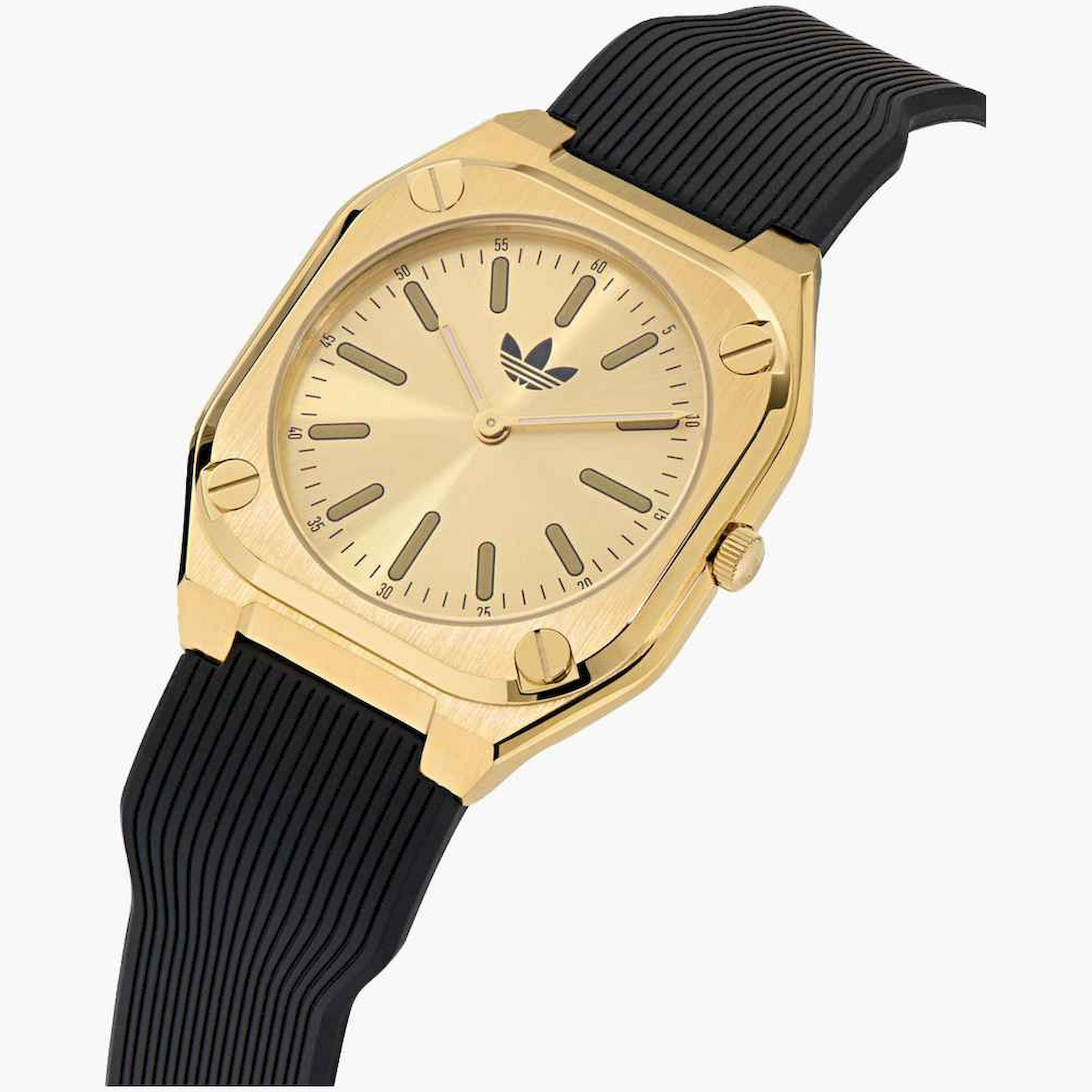 أديداس- ساعة تناظرية سوار سيليكون لون أسود | AOFH24502-men-watchesandjewellery-watches-image-4