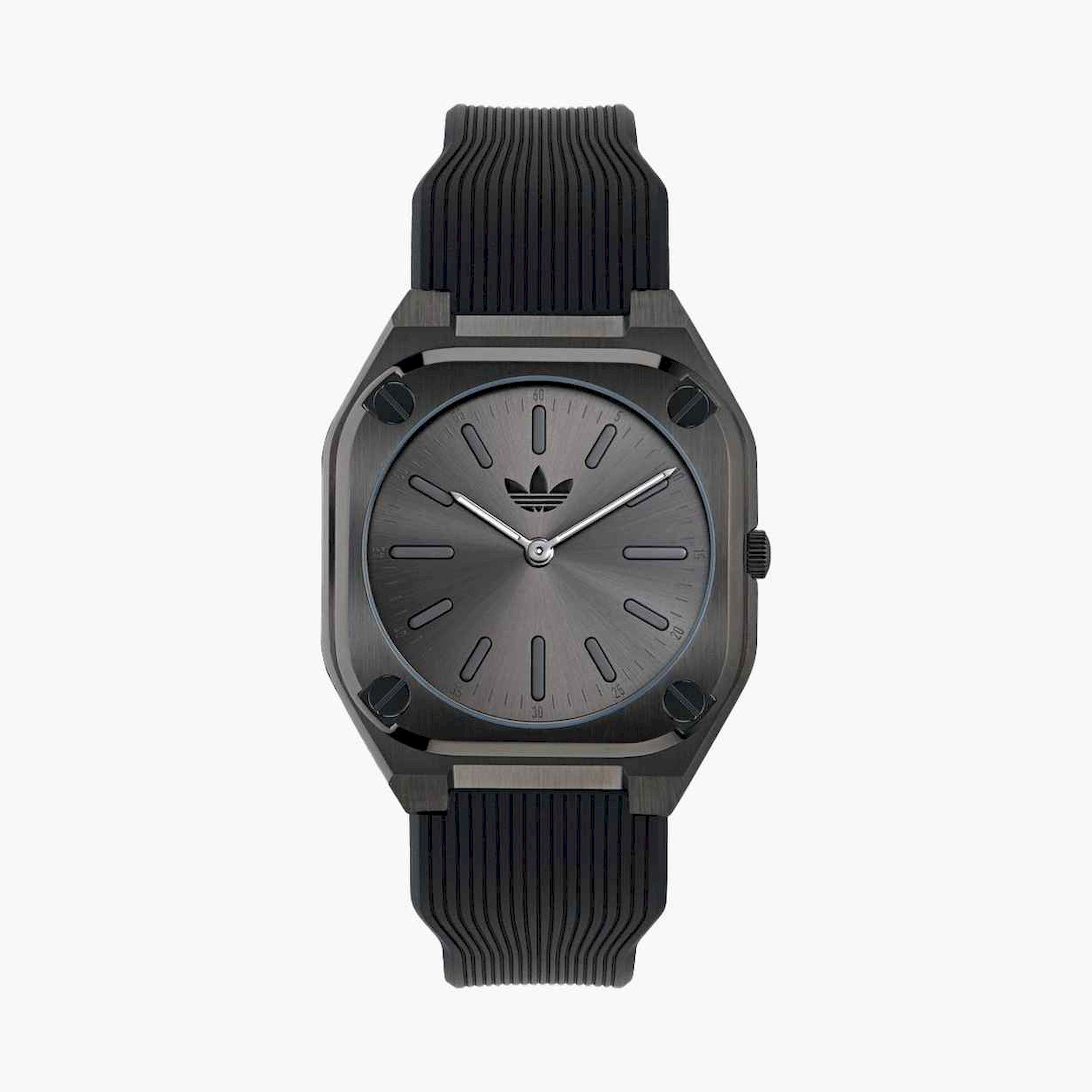 أديداس- ساعة تناظرية سوار سيليكون لون أسود | AOFH24502-men-watchesandjewellery-watches-image-6