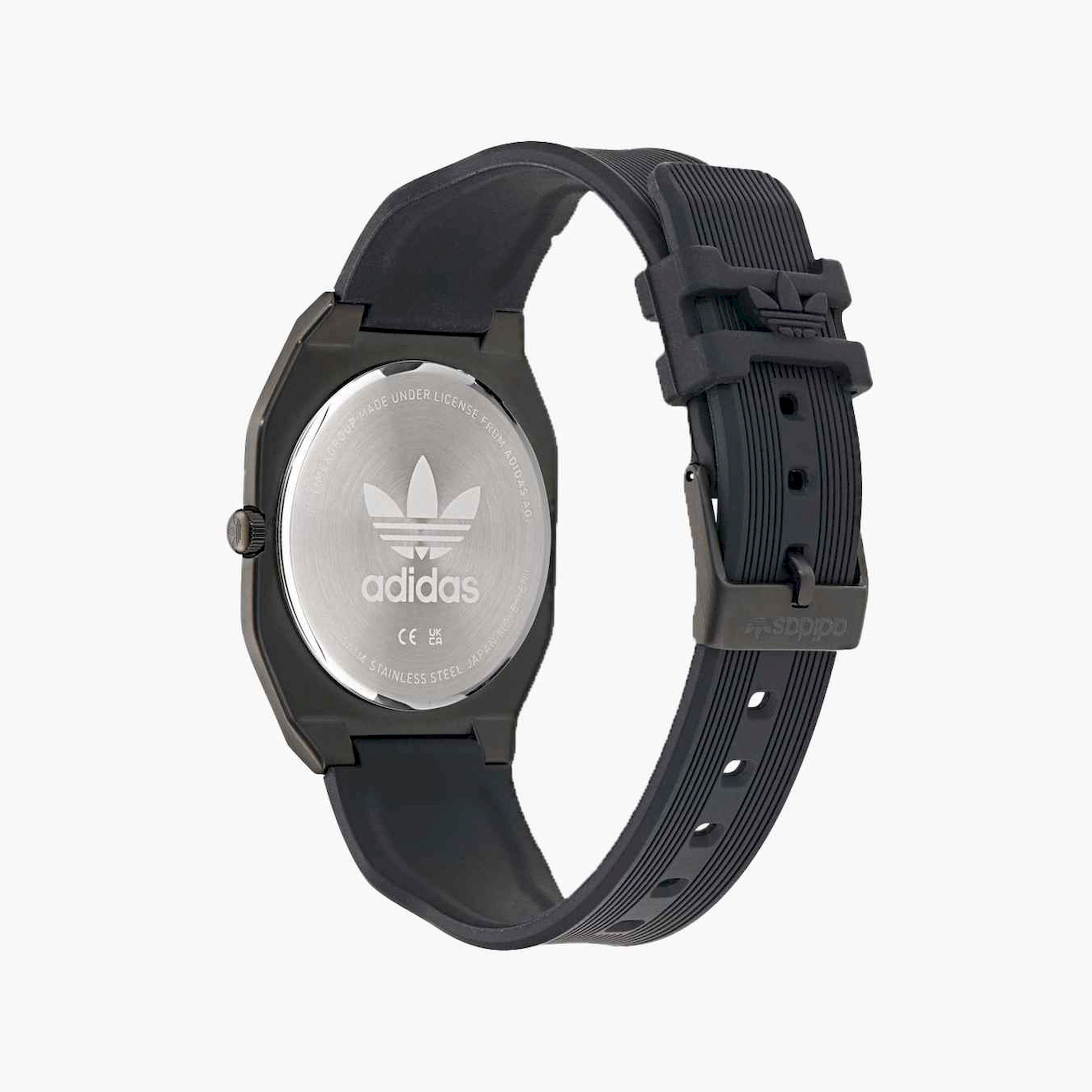 أديداس- ساعة تناظرية سوار سيليكون لون أسود | AOFH24502-men-watchesandjewellery-watches-image-8