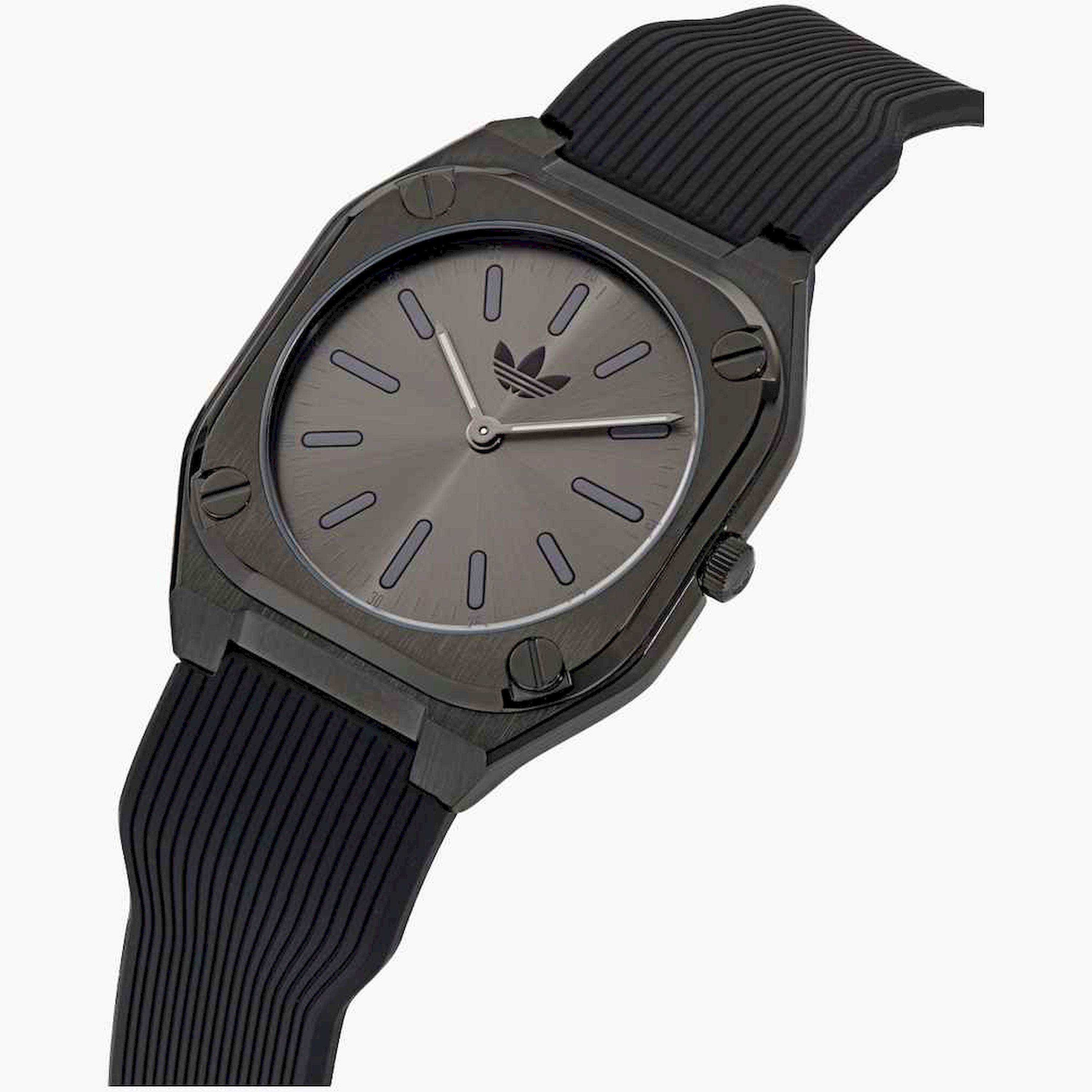 أديداس- ساعة تناظرية سوار سيليكون لون أسود | AOFH24502-men-watchesandjewellery-watches-image-9