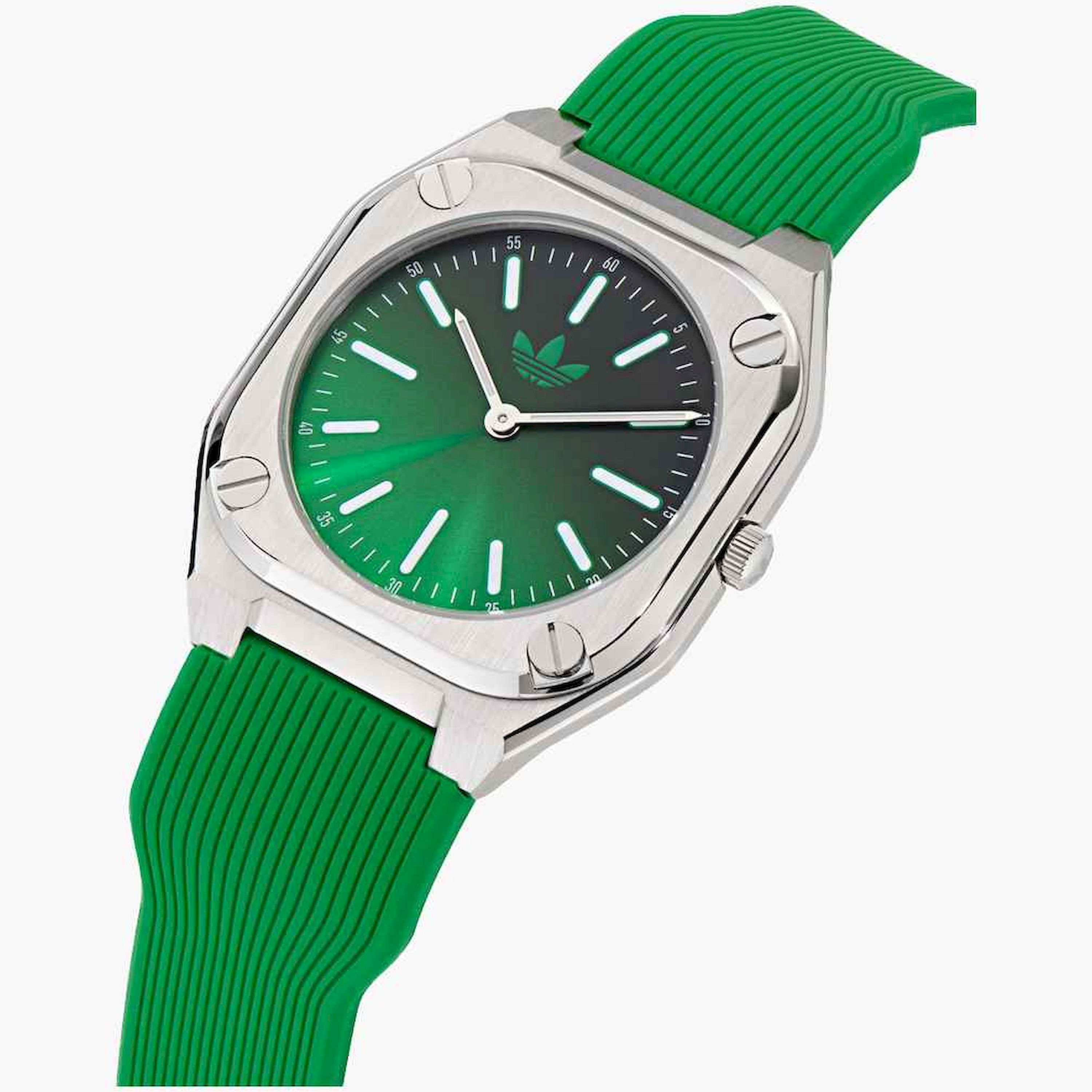 Adidas Green Analog Silicone Strap Watch | AOFH24505-men-watchesandjewellery-watches-image-4