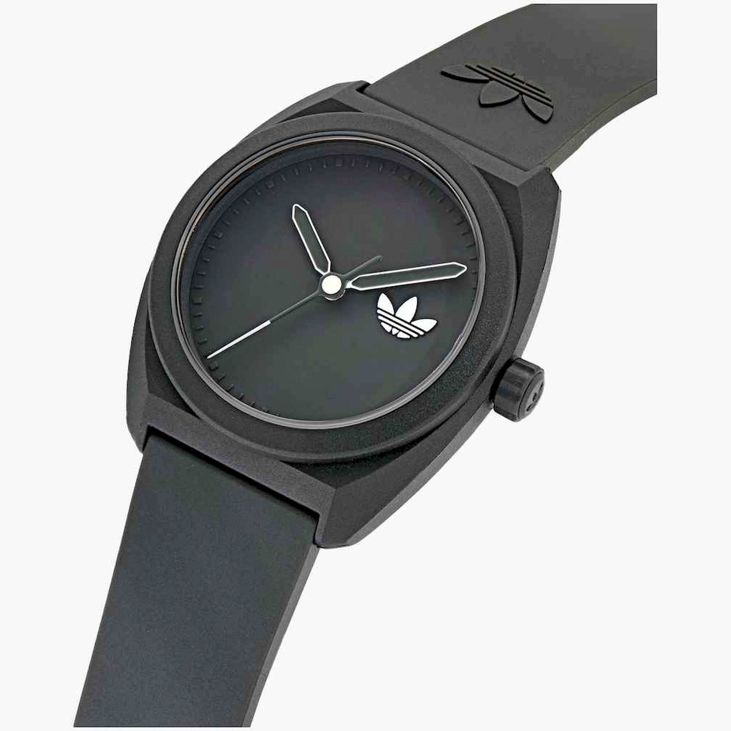 أديداس- ساعة اصطناعية تناظرية سوار جلدي لون أسود | AOST24547-men-watchesandjewellery-watches-image-4