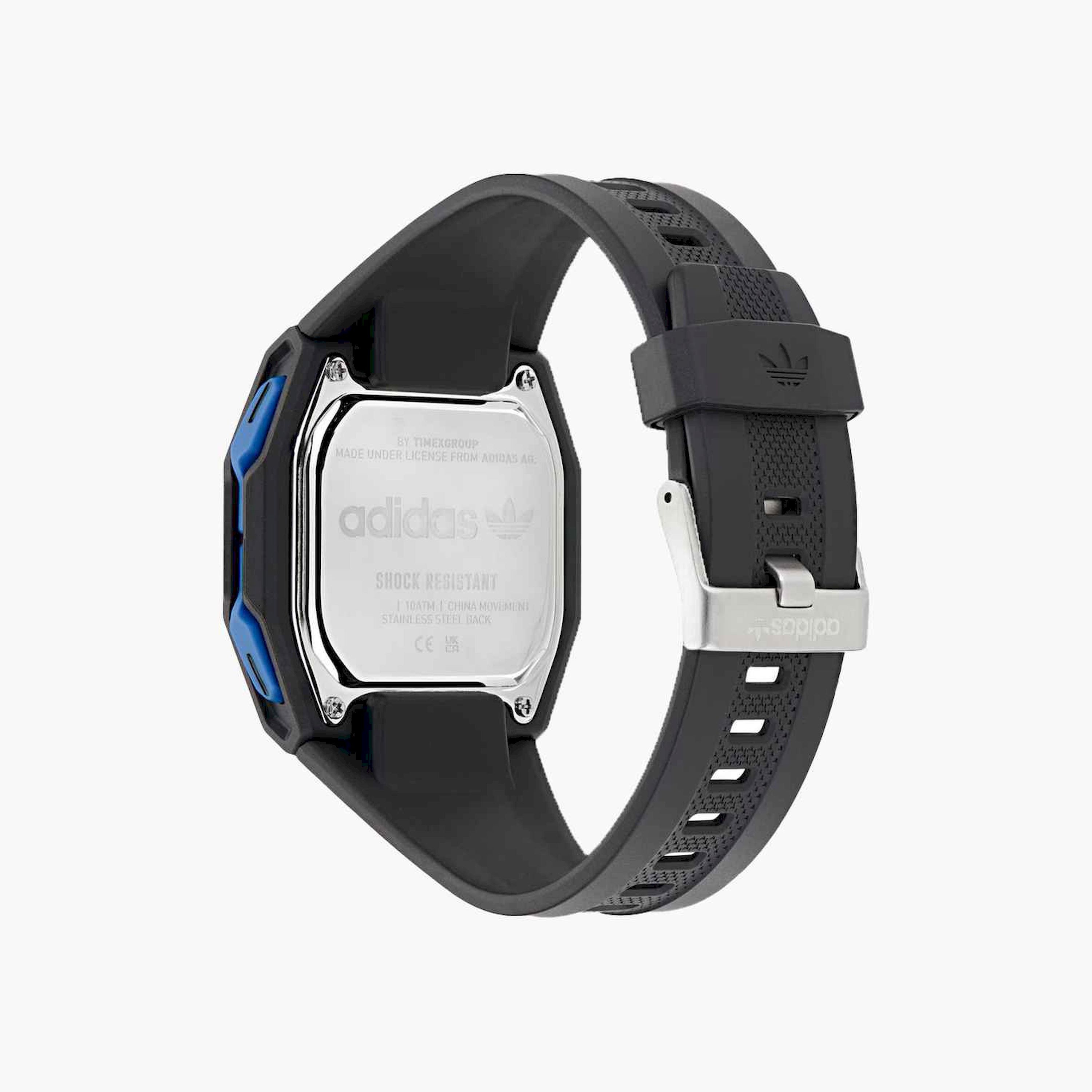 Adidas Black Digital Plastic Strap Watch | AOST24564-men-watchesandjewellery-watches-image-3