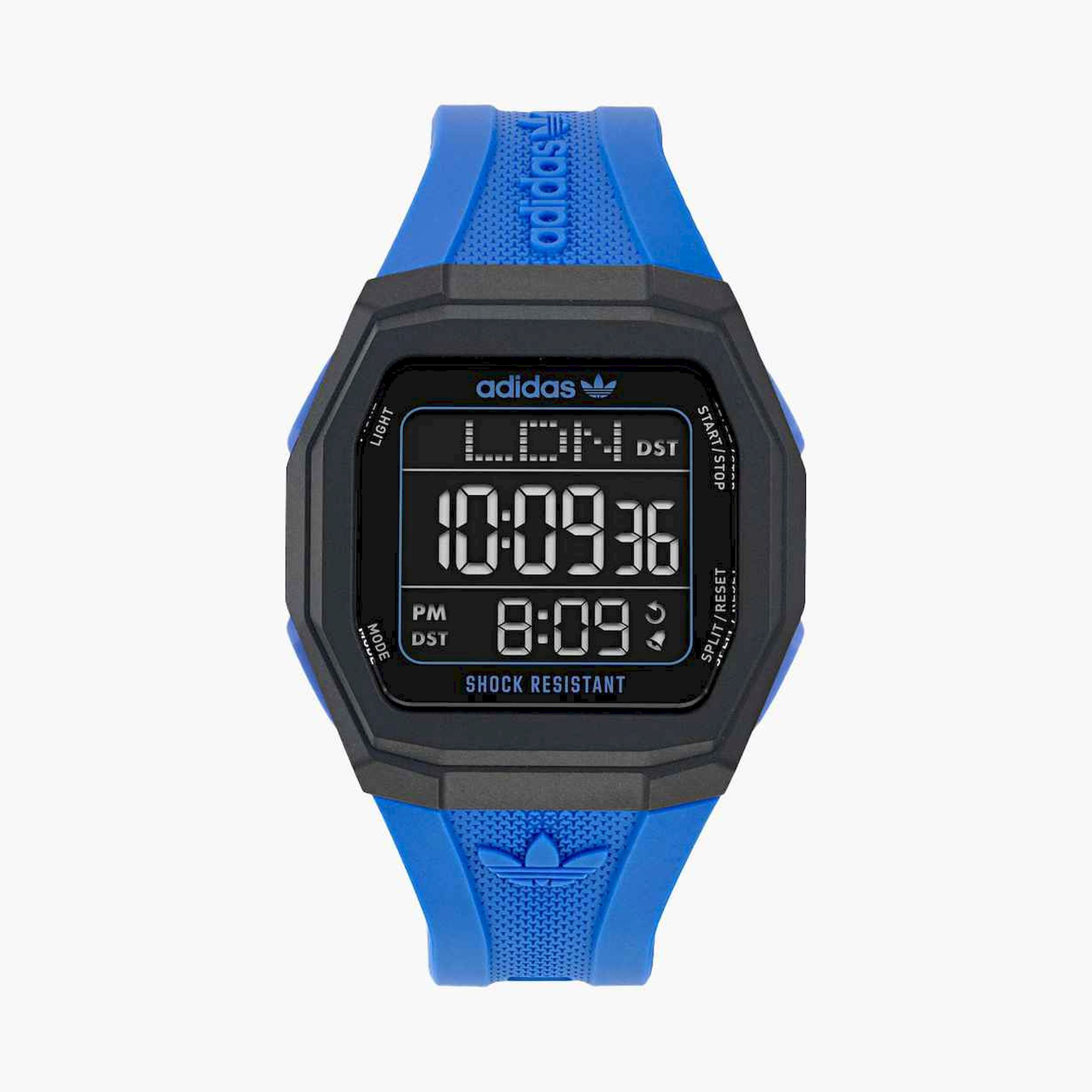 Adidas Blue Digital Plastic Strap Watch | AOST24565-men-watchesandjewellery-watches-image-1