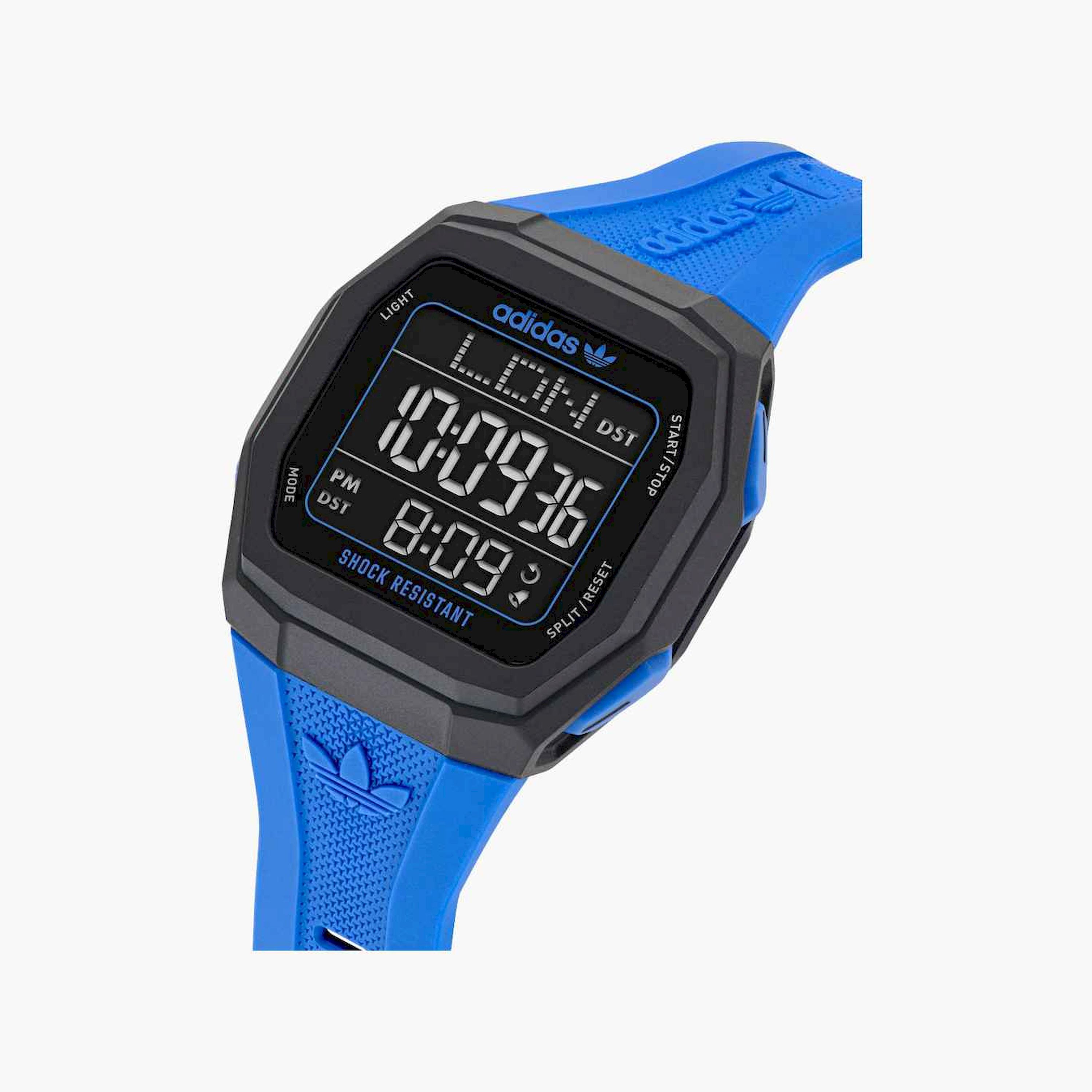 Adidas Blue Digital Plastic Strap Watch | AOST24565-men-watchesandjewellery-watches-image-4
