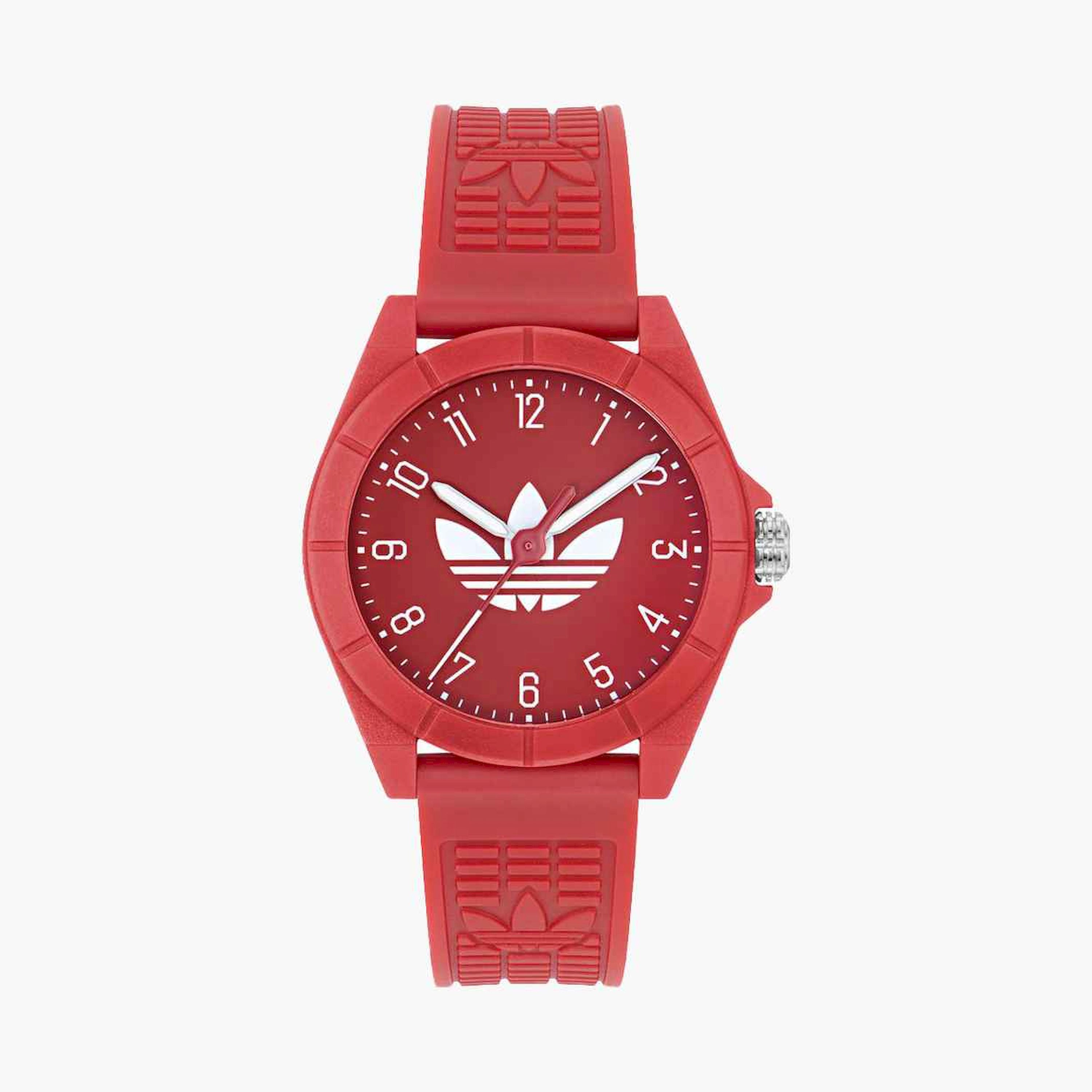 أديداس- ساعة تناظرية سوار بلاستيكي لون أزرق | AOST24571-men-watchesandjewellery-watches-image-1