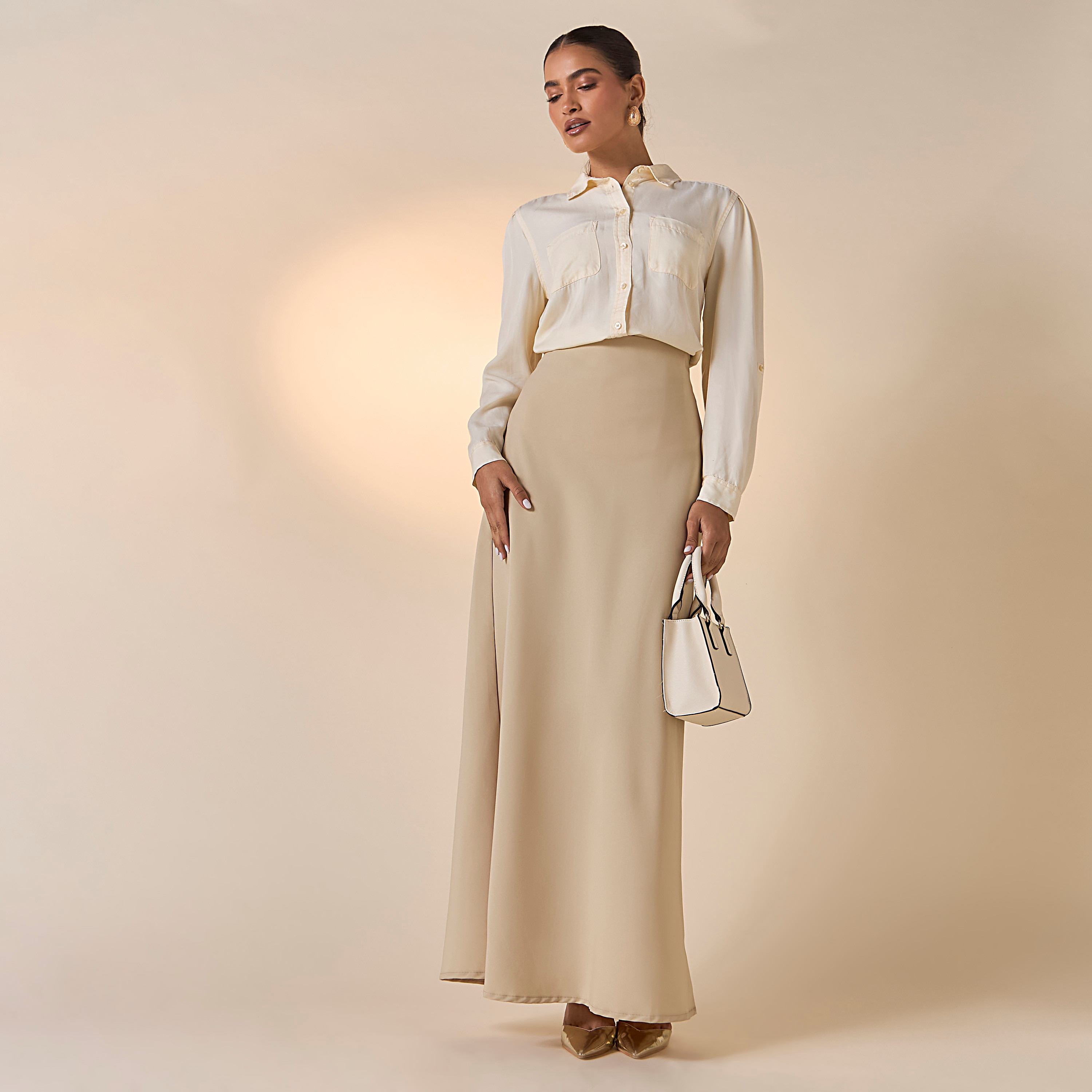 Golden Apple Solid Skirt with Zip Closure-women-clothing-bottoms-skirts-image-18