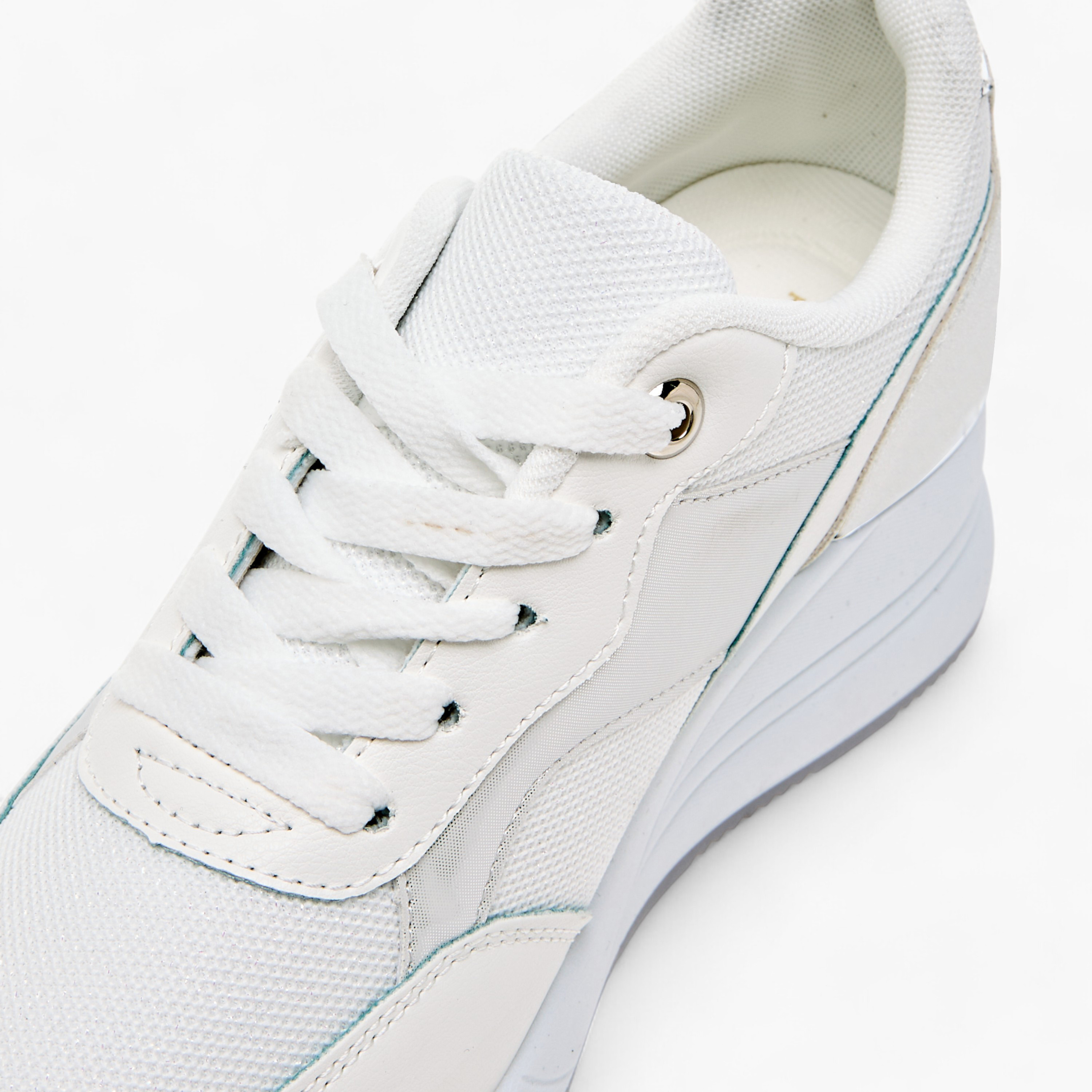 Flora Bella Panelled Sneakers with Lace-Up Closure-women-shoes-sneakers-image-4
