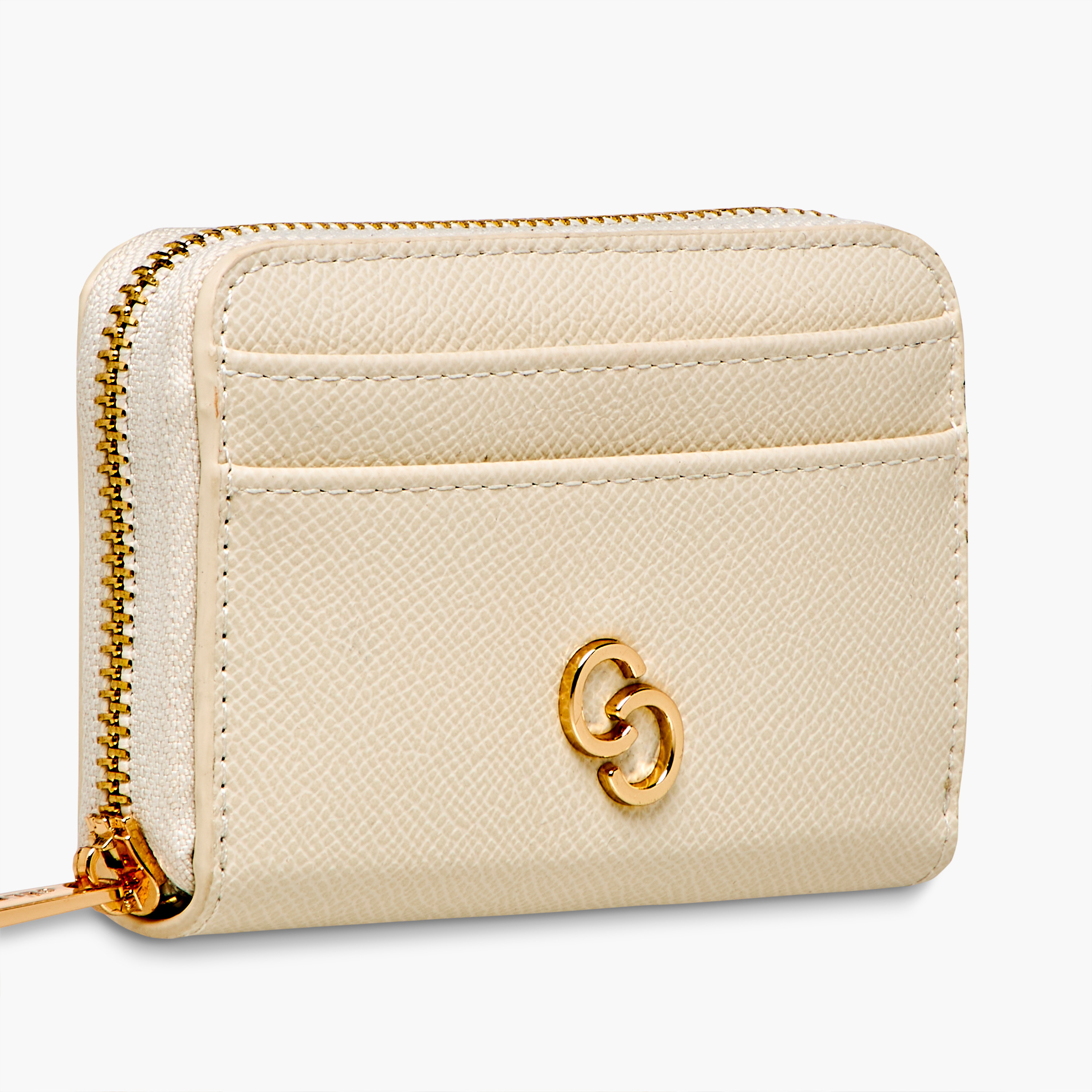 محفظة بارزة الملمس بزينة معدنية وسحاب إغلاق من سيليست-women-bagsandwallets-wallets-image-3