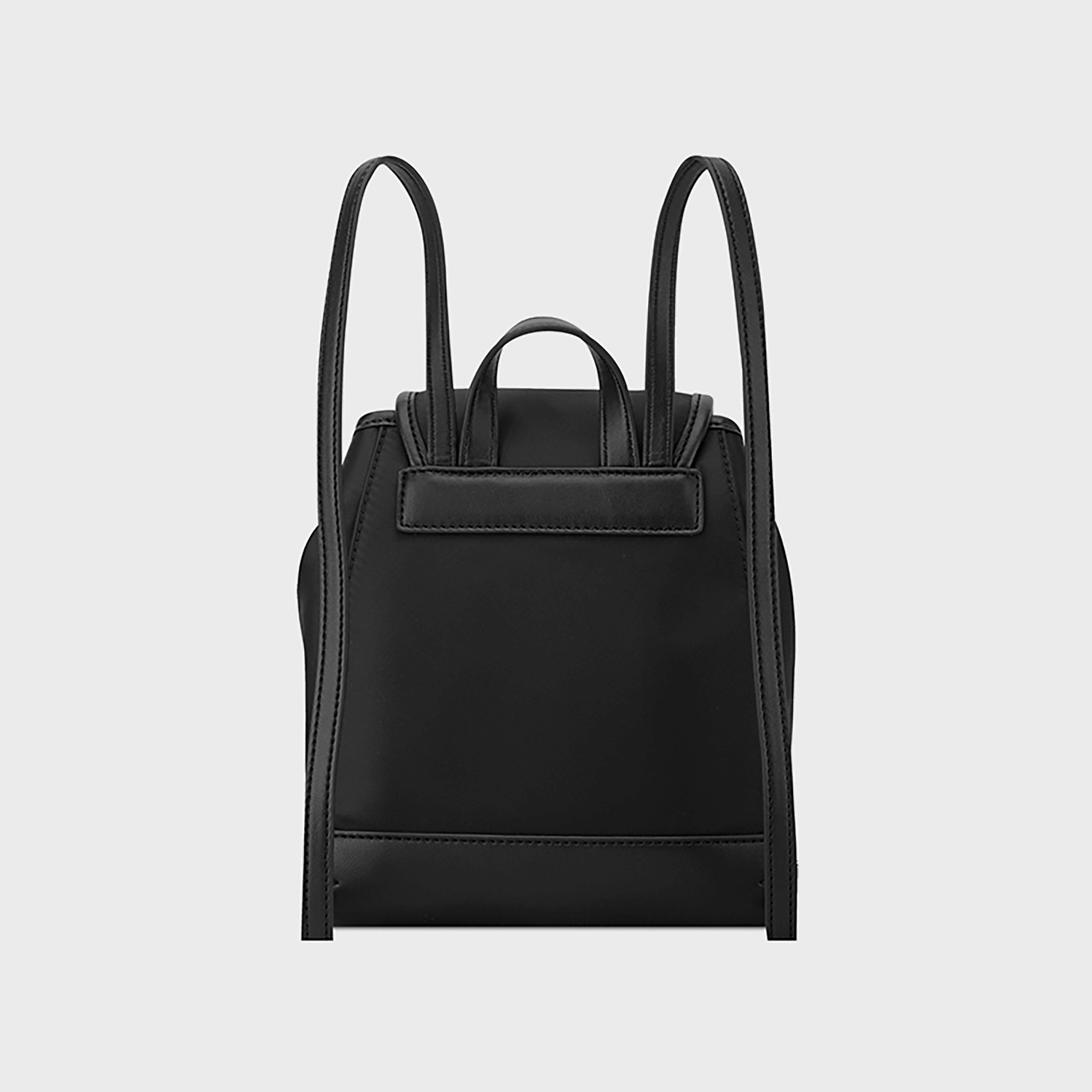 Nine West Plain Bucket Backpack with Zipper Closure and Adjustable Strap-women-bagsandwallets-backpacks-image-4