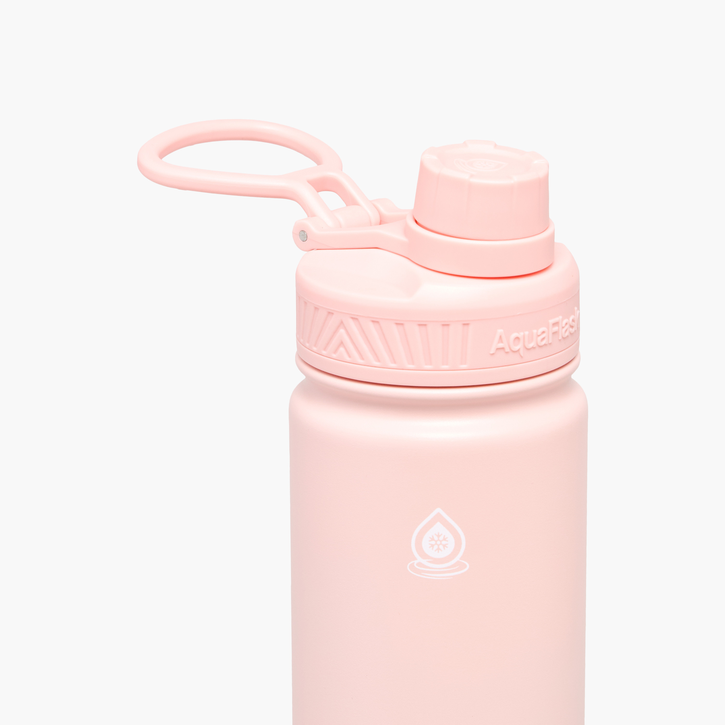 قارورة مياه ستانلس ستيل بقشّة ومقبض وطبعات - 532 مل-school-waterbottles-image-2