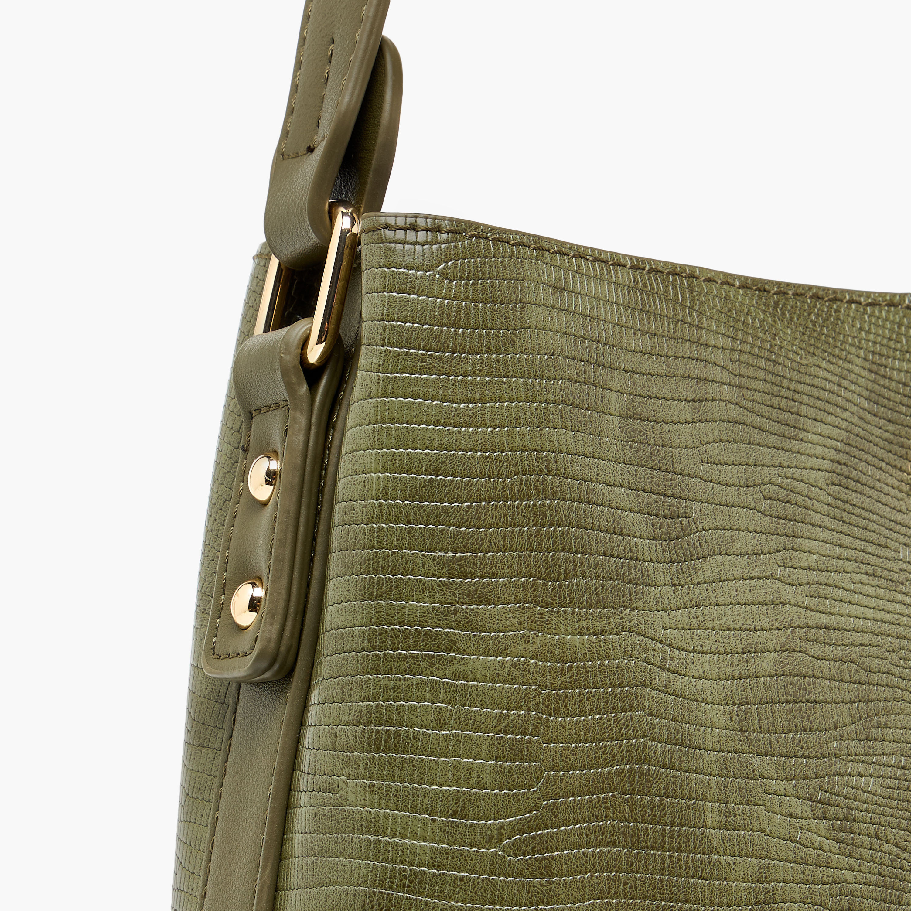 Celeste Textured Shoulder Bag with Zip Closure-women-bagsandwallets-handbags-image-7