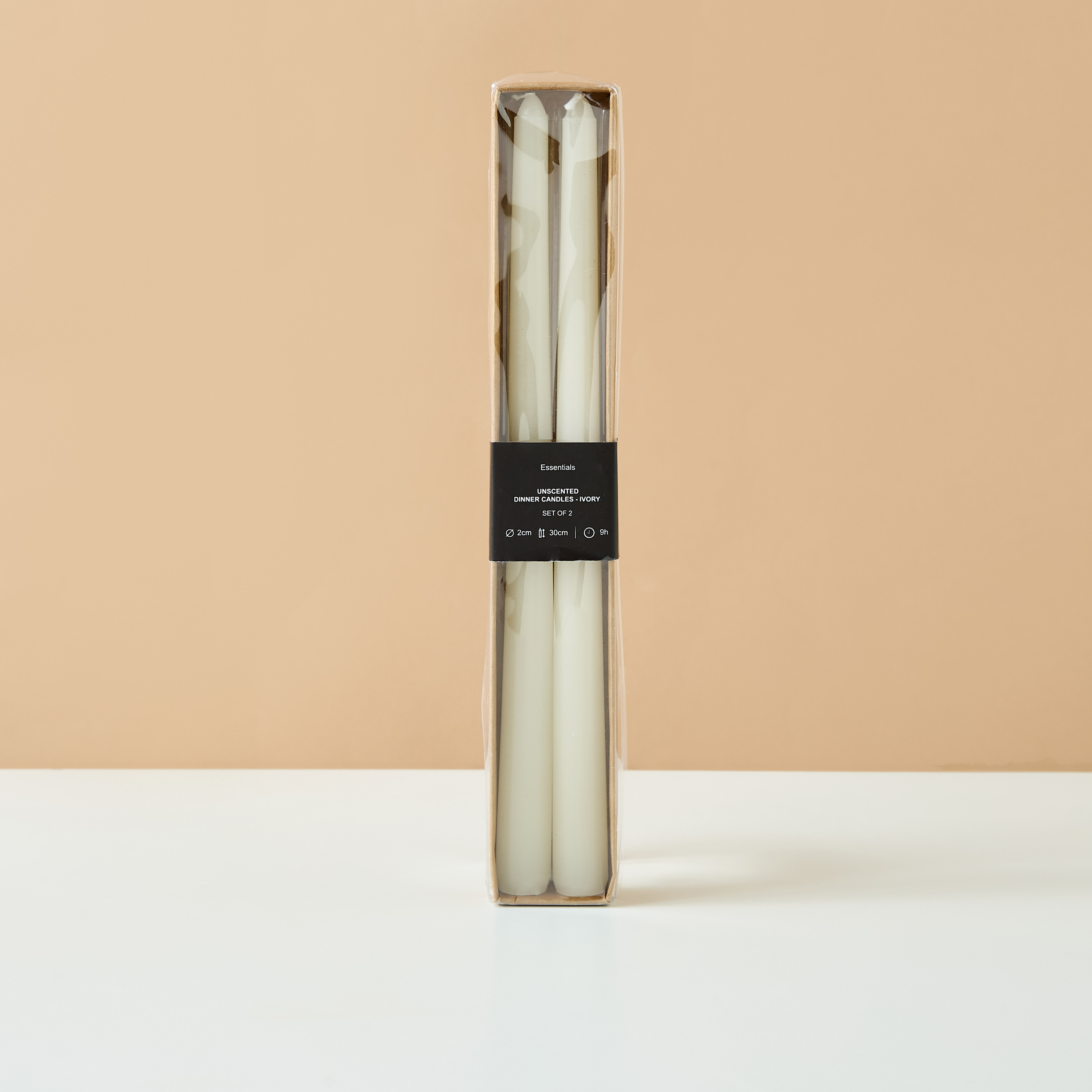 Essentials 2-Piece Unscented Taper Candle Set-household-homefragrance-candles-image-5