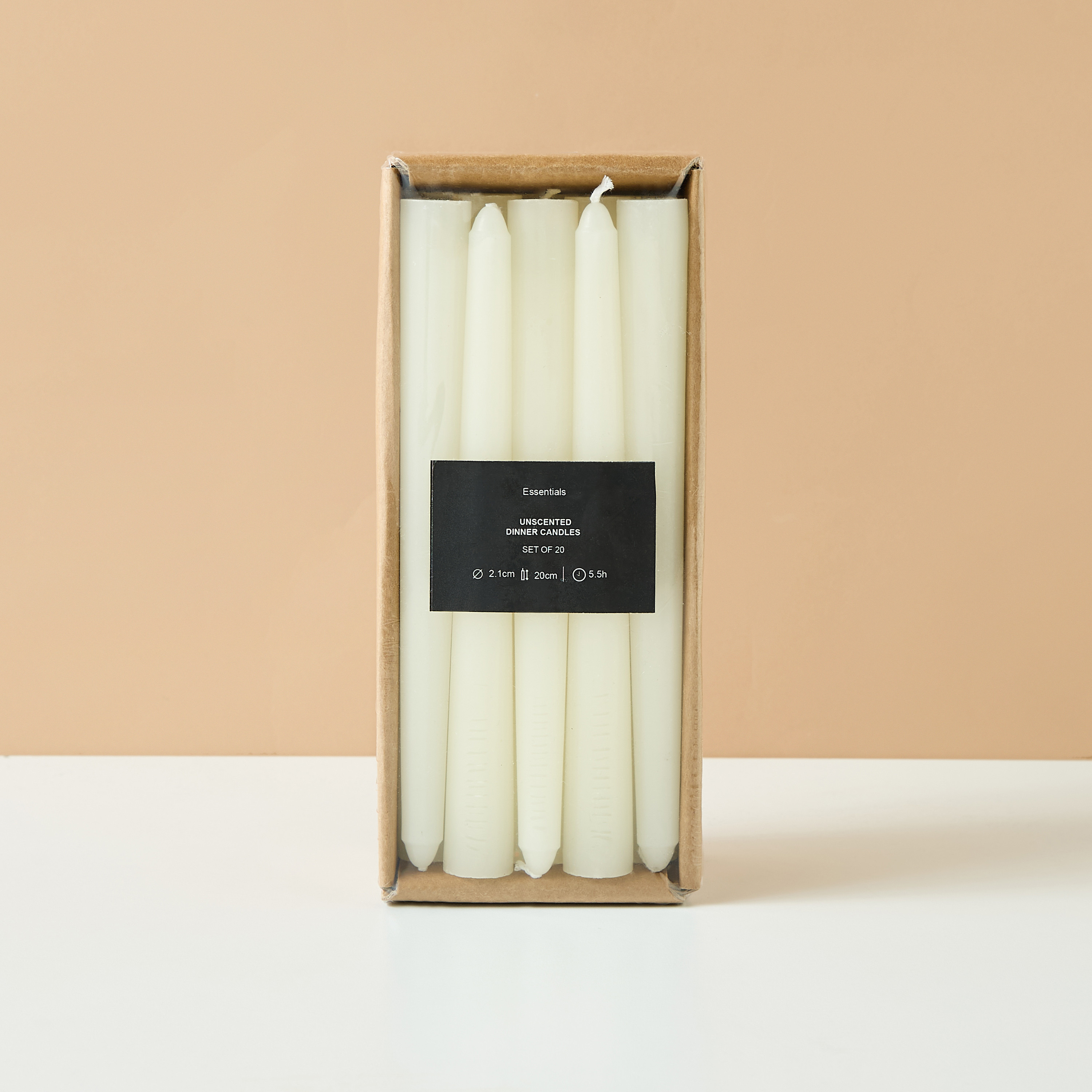 Unscented Taper Candle - Set of 20-household-homefragrance-candles-image-5