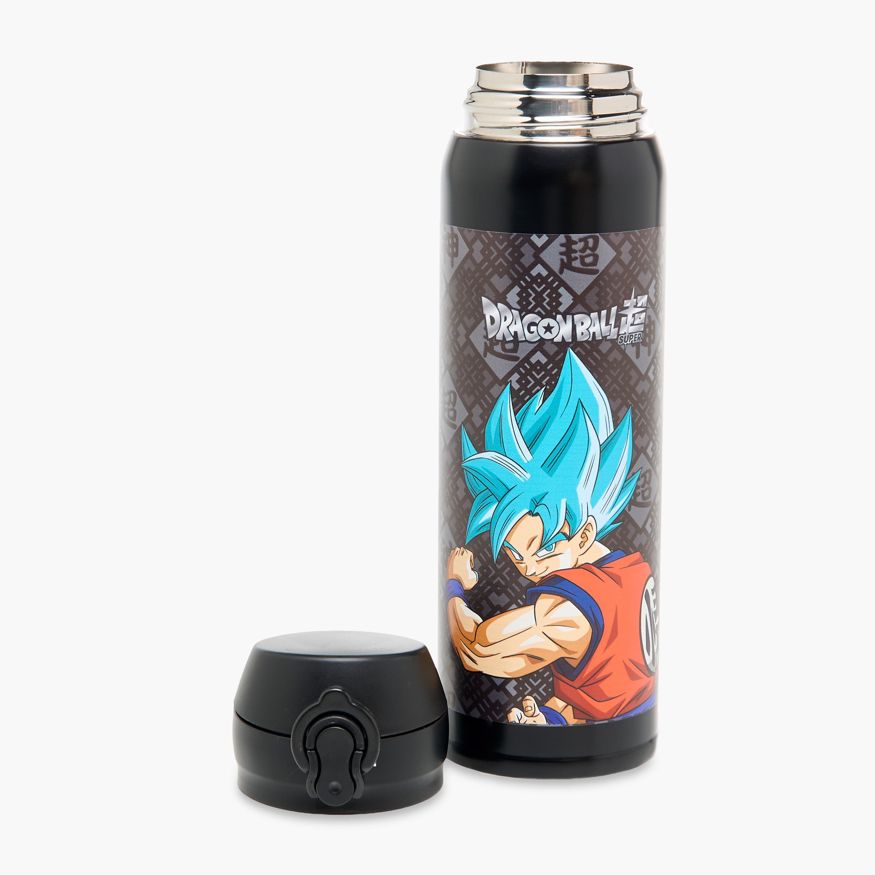 قارورة مياه بجدار مزدوج وطبعات دراجون بول زد - 450 مل-school-waterbottles-image-1