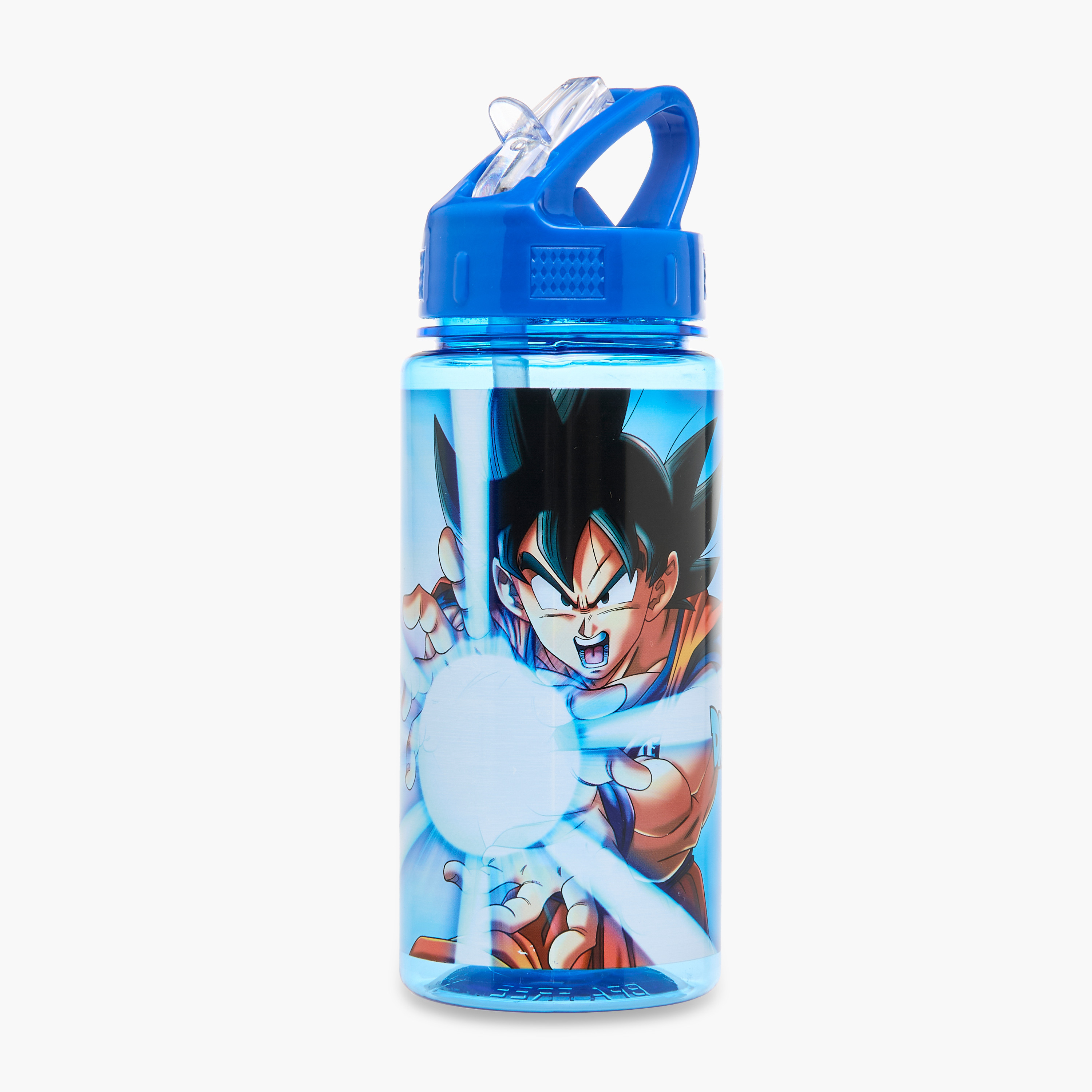 Dragon Ball Z Printed Sipper Water Bottle - 450 ml-school-waterbottles-image-1